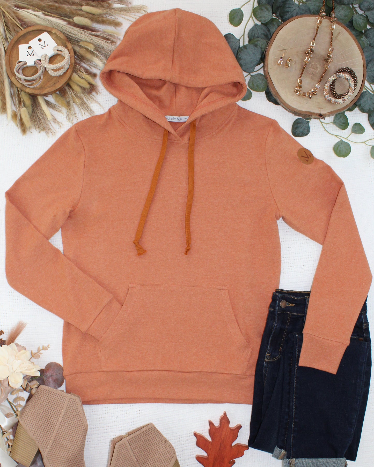 PREBOOK Hailey Hoodie - Terra Cotta