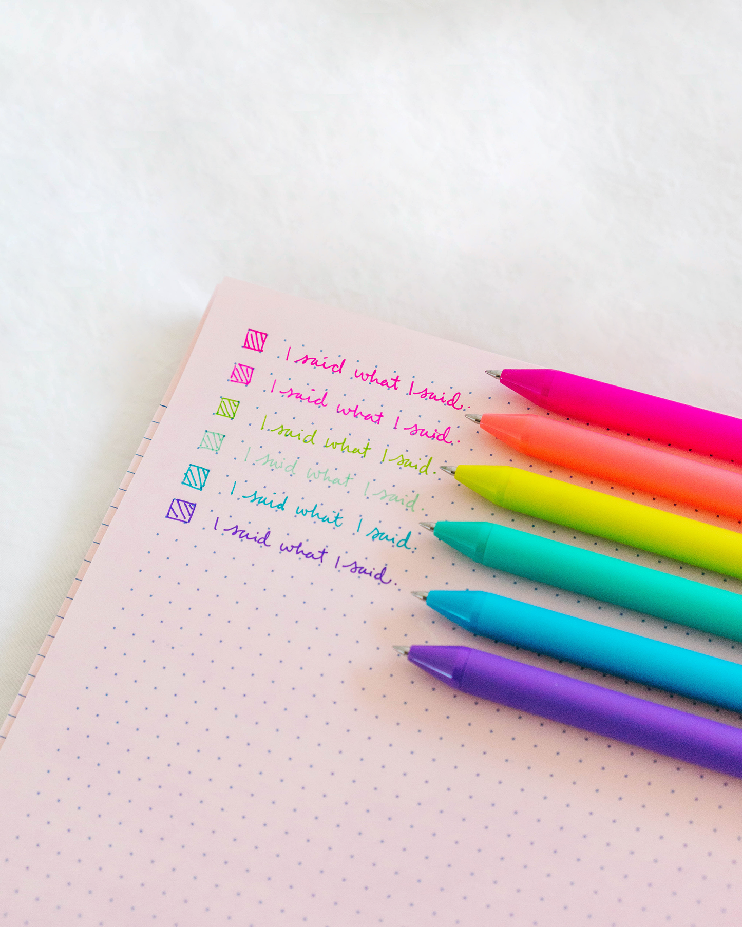 JOTTER GEL PEN SET - WORKIN' FOR THE WEEKEND - SIX PACK