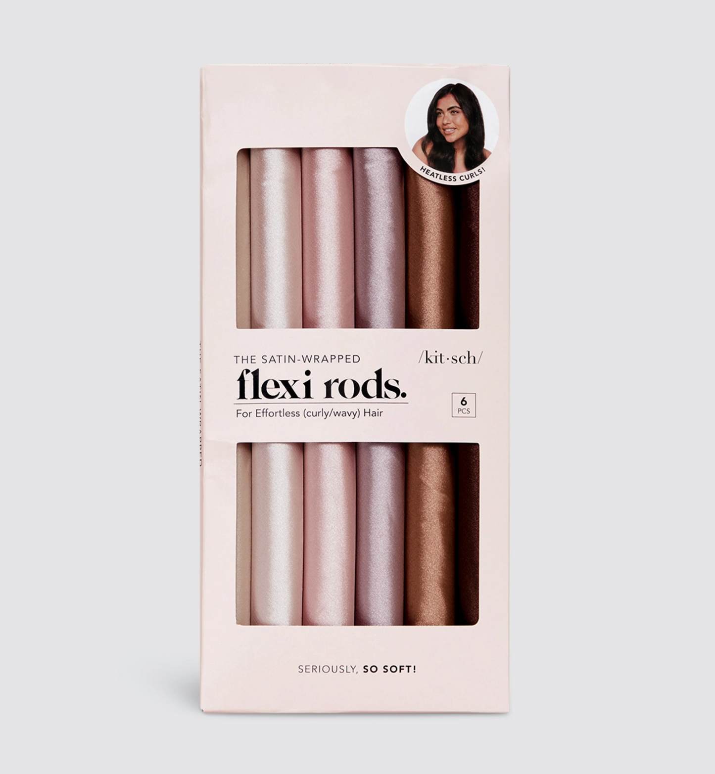 KITSCH SATIN WRAPPED FLEXI RODS