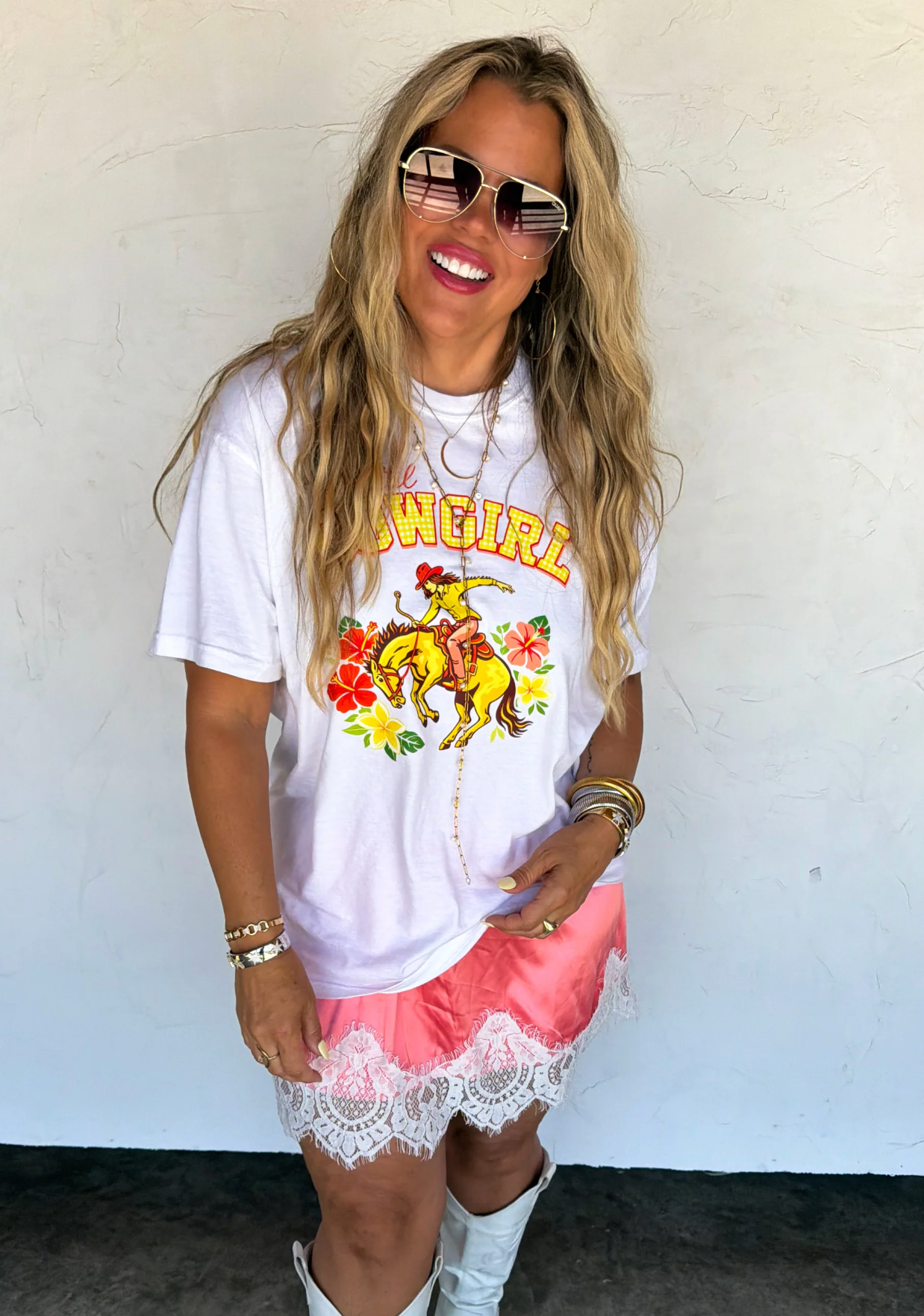 *PREORDER* COASTAL COWGIRL GRAPHIC TEE - TWO COLORS