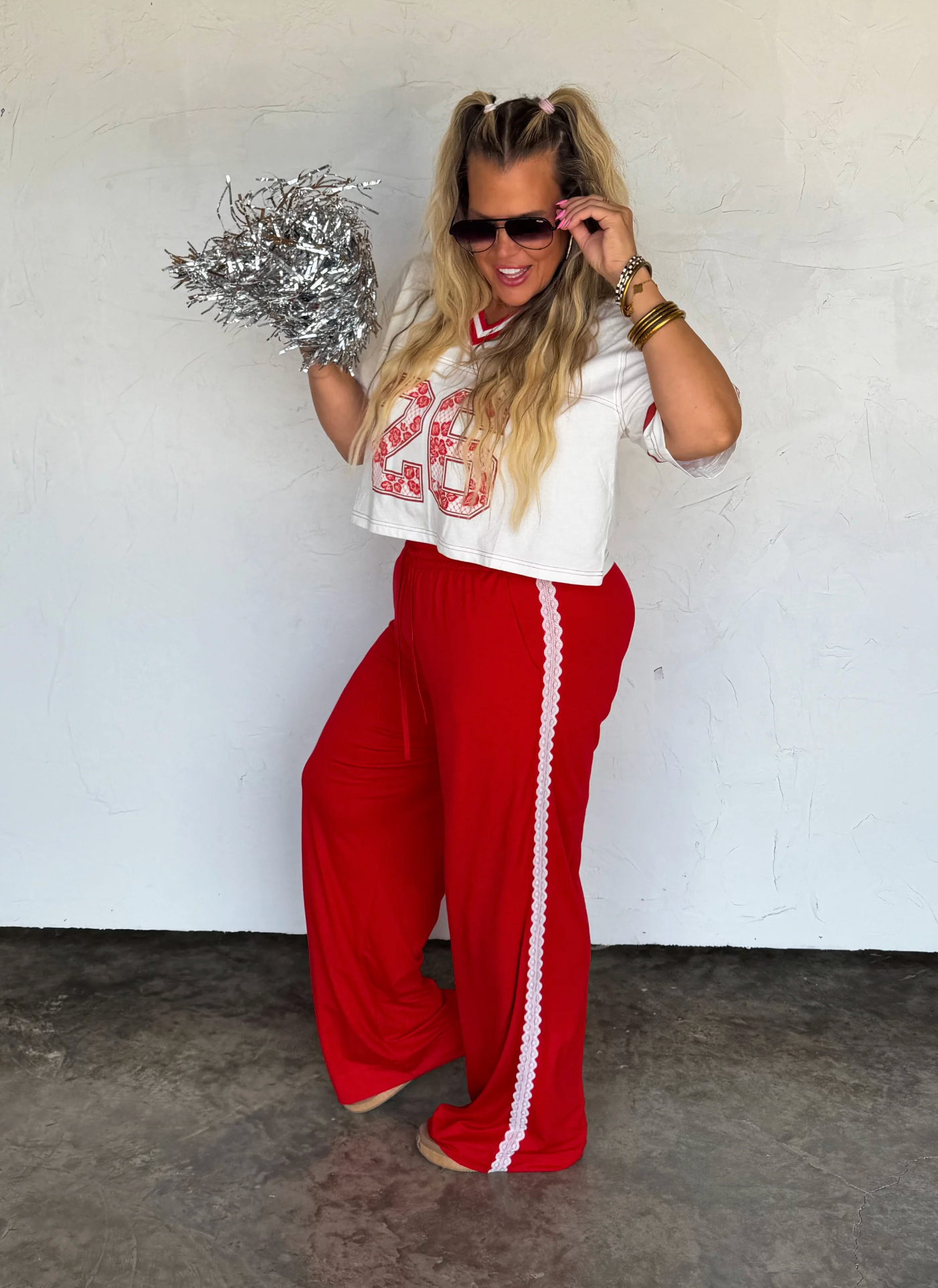 *PREORDER* RALLY GIRL TRACK PANTS - TWO COLORS