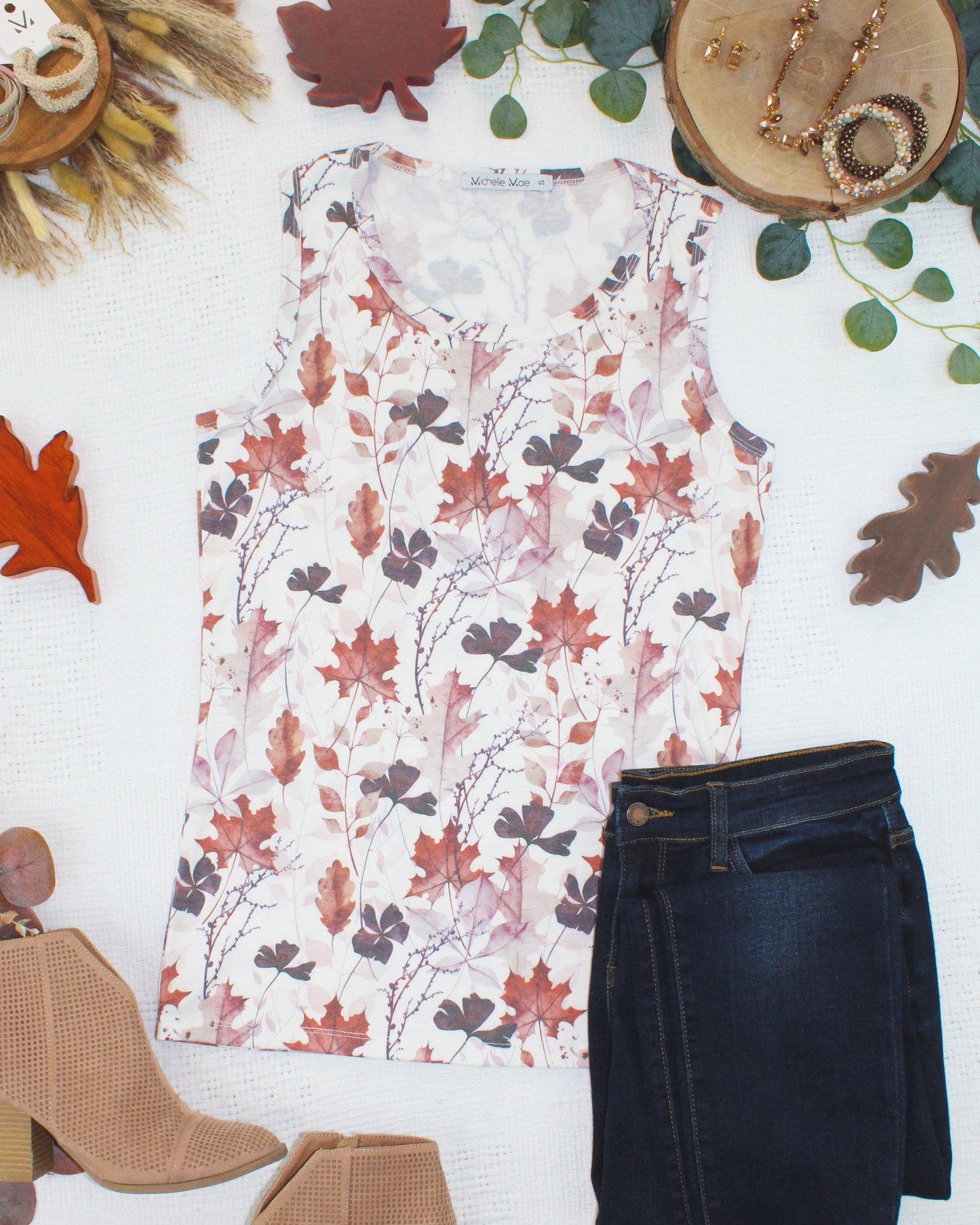 PREBOOK Ava Tank - Fall Foliage