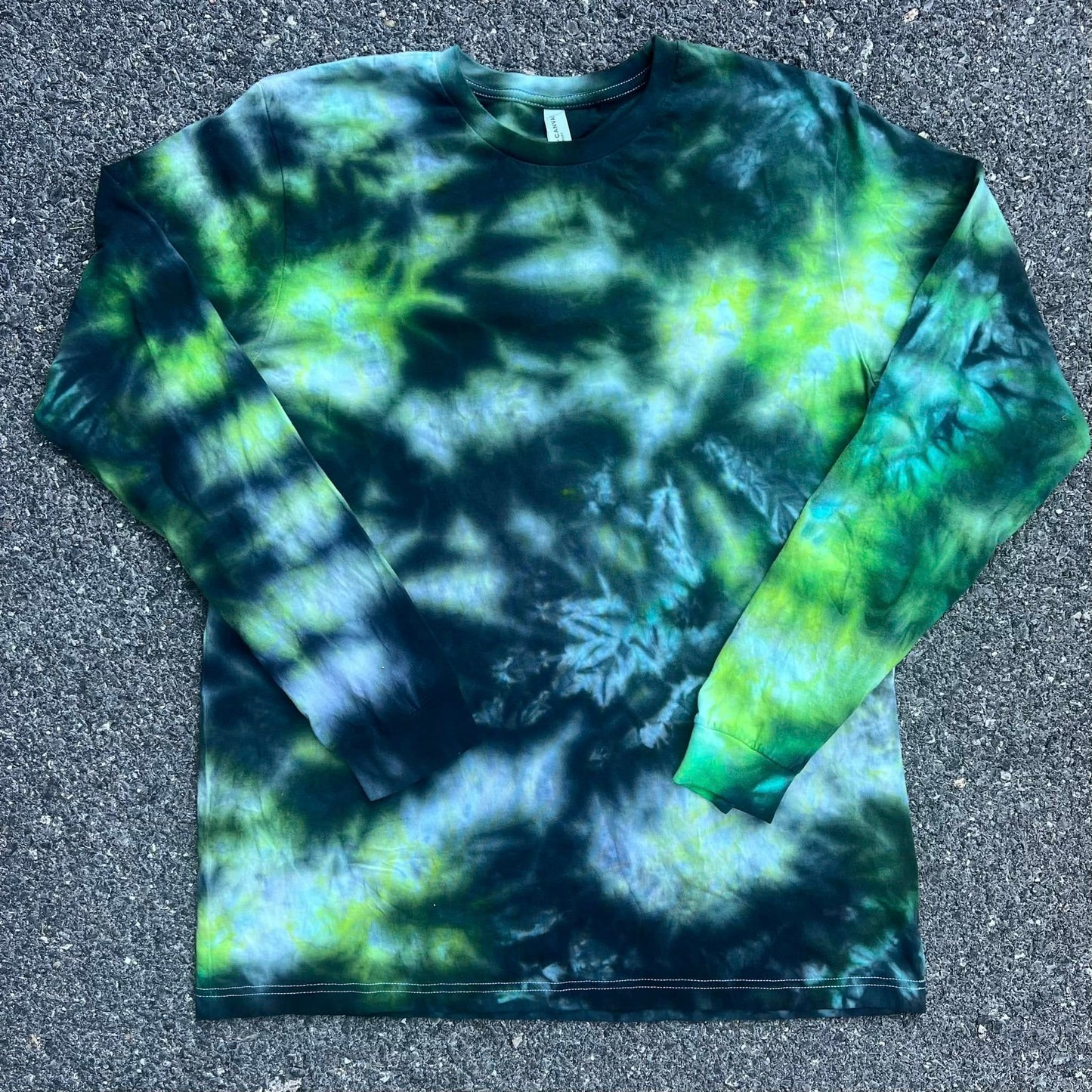*PREORDER* ELECTRIC GREEN & BLACK ICE DYE - NINE OPTIONS