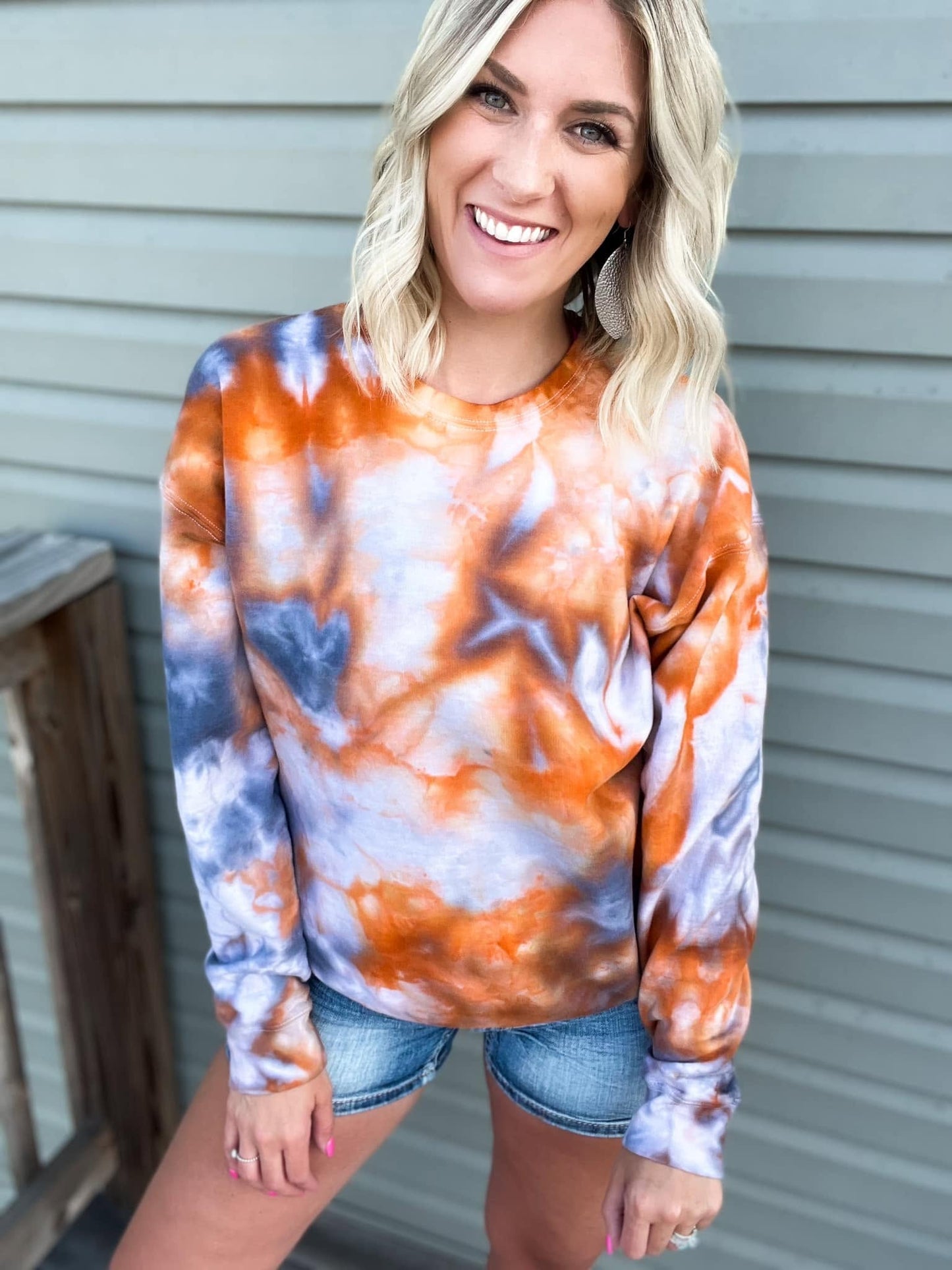 *PREORDER* RUST & GREY ICE DYE - NINE OPTIONS