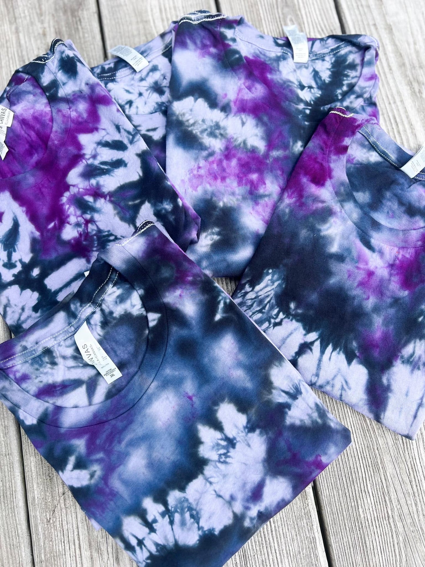 *PREORDER* VIOLET + BLACK ICE DYE - NINE OPTIONS