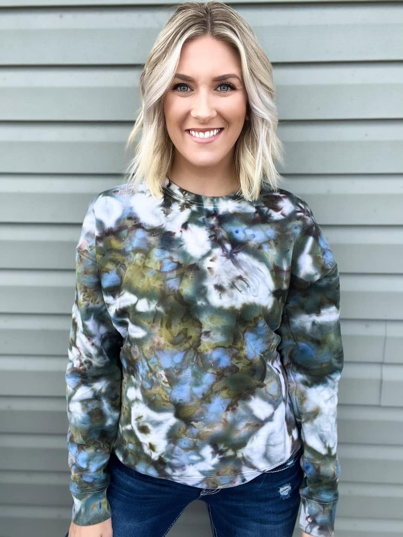 *PREORDER* OLIVE DRAB ICE DYE - NINE OPTIONS