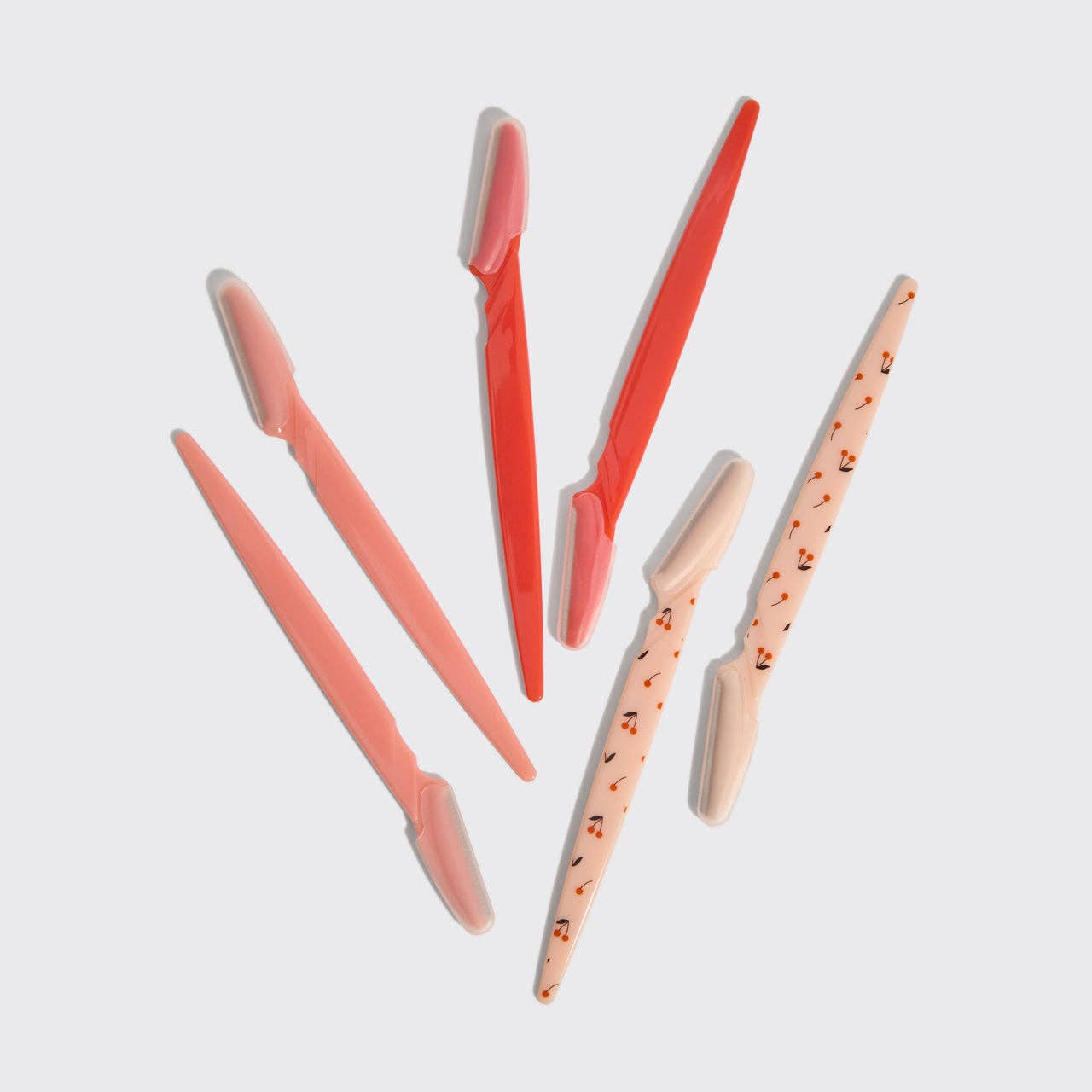 KITSCH RECYCLED PLASTIC DERMAPLANERS - 6 PC SET
