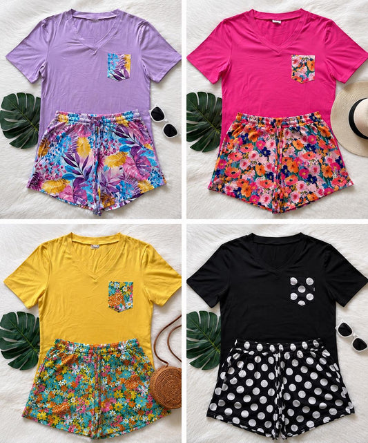 *PREORDER* EVERYDAY POCKET TEE & SHORTS SETS