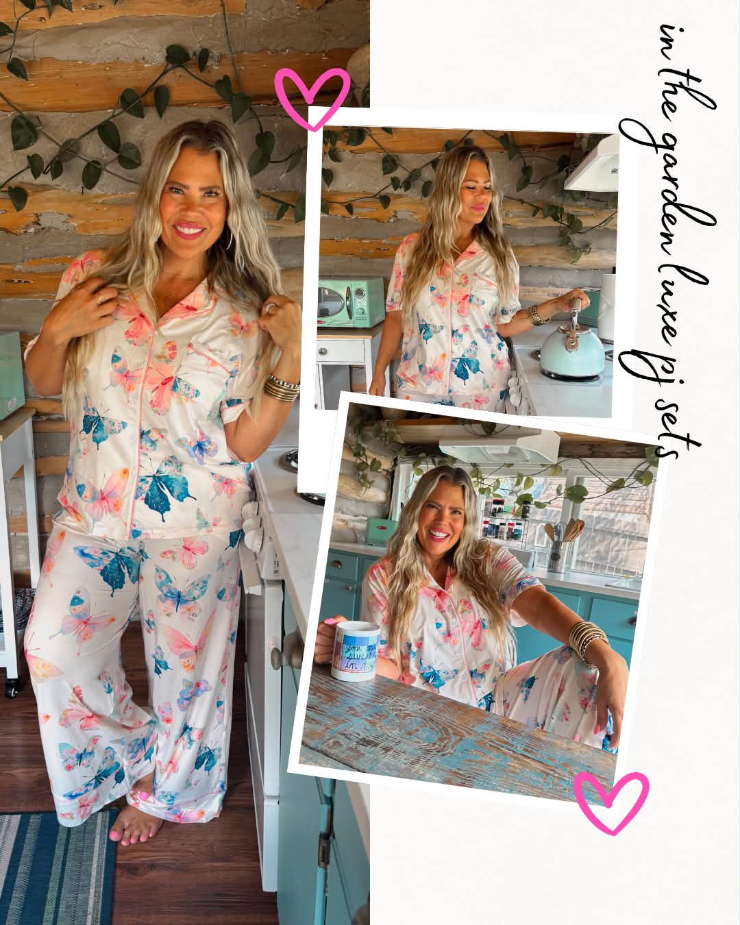 *PREORDER* IN THE GARDEN LUXE PJ SETS - THREE COLORS
