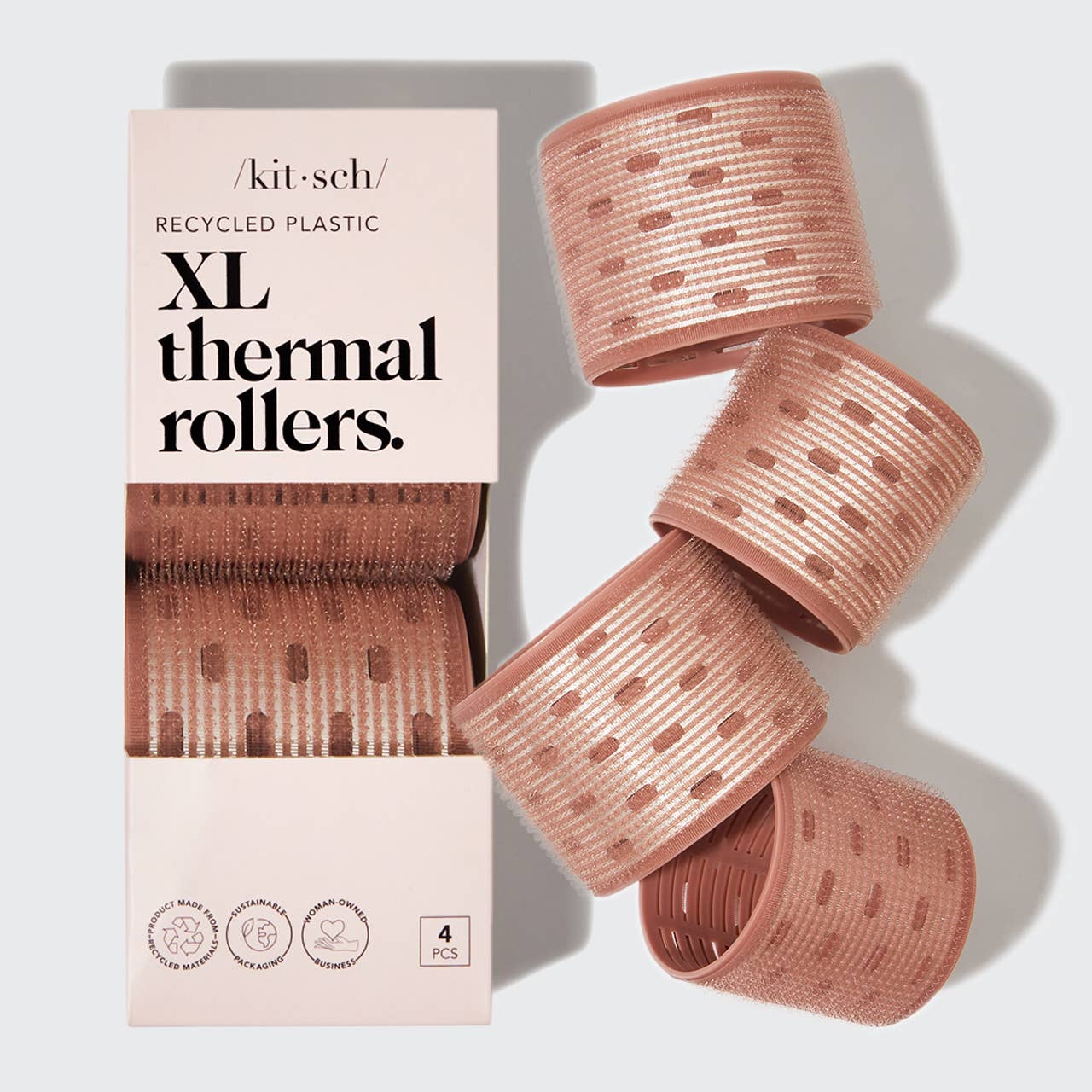 KITSCH RECYCLED PLASTIC XL THERMAL ROLLERS