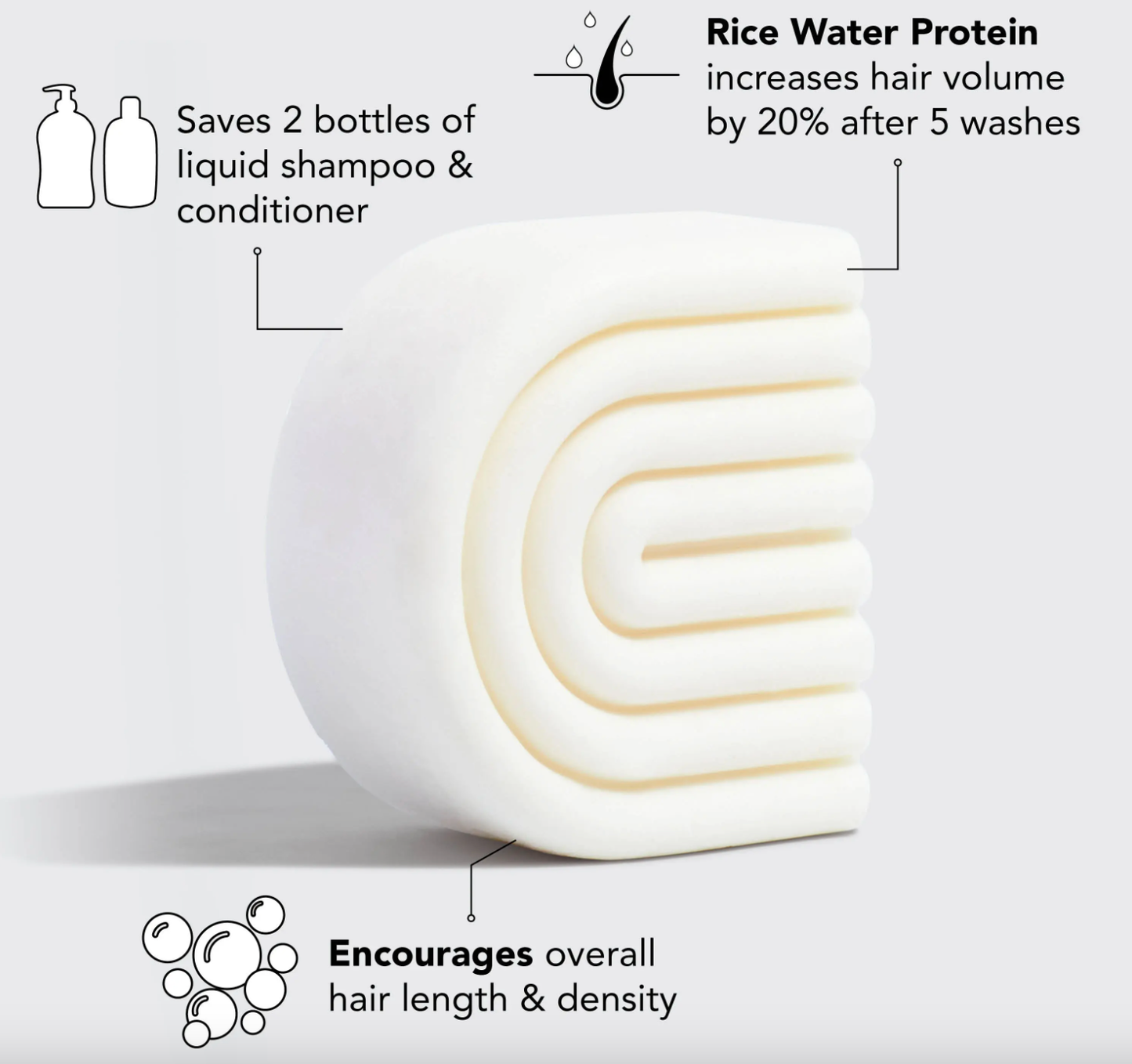 KITSCH RICE WATER PROTEIN CONDITIONER BAR