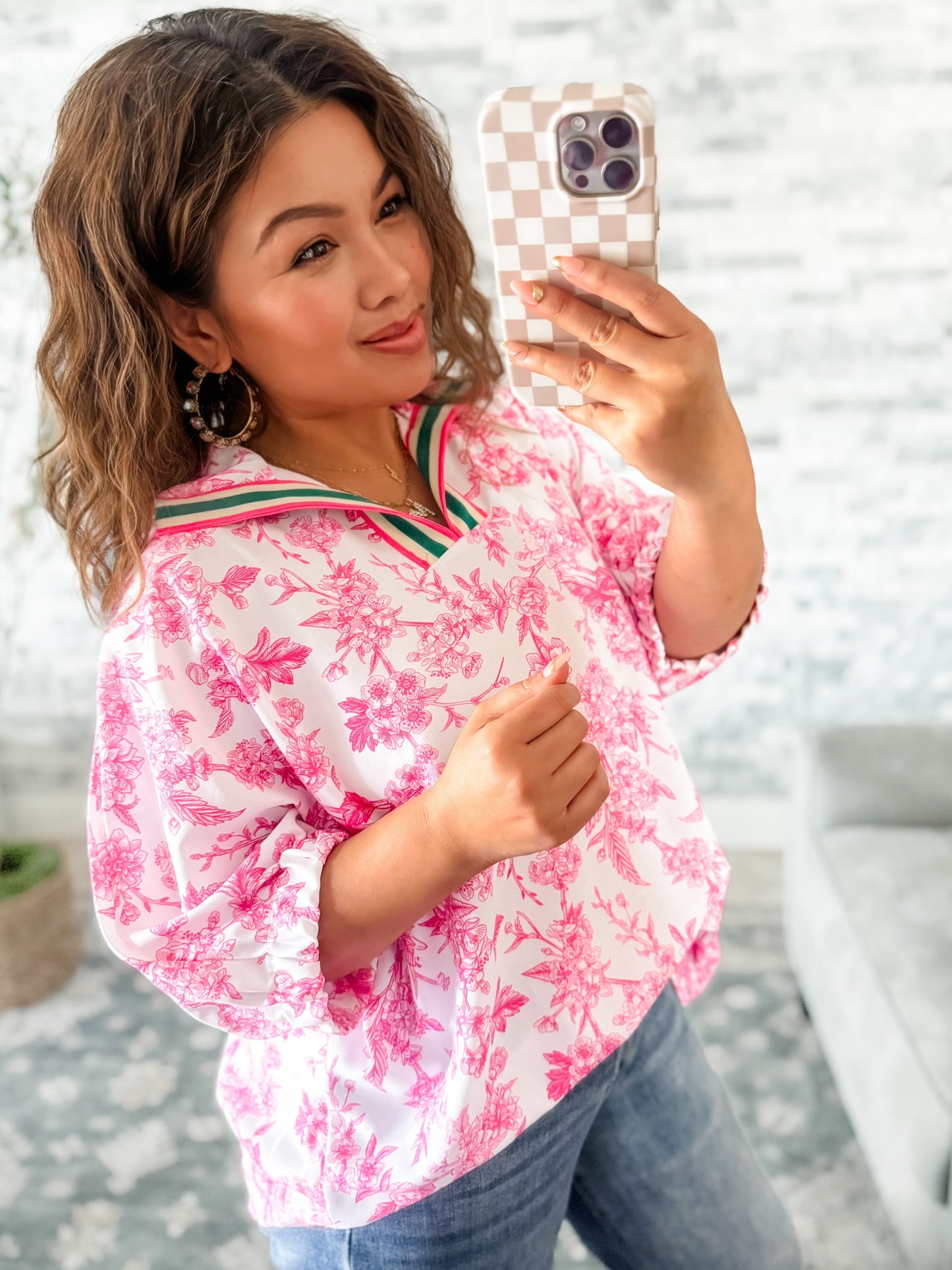 PINK LEMONADE DOLMAN SLEEVE TOP