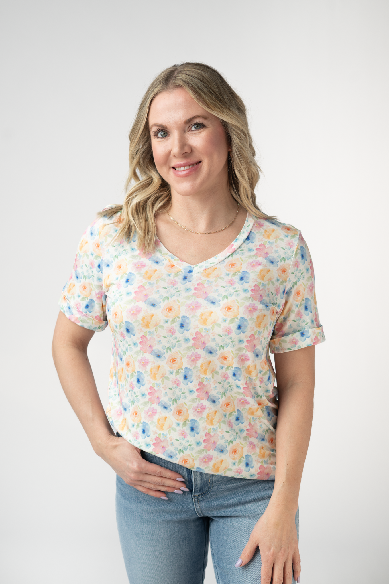 Sophie Top - Petal Gardens