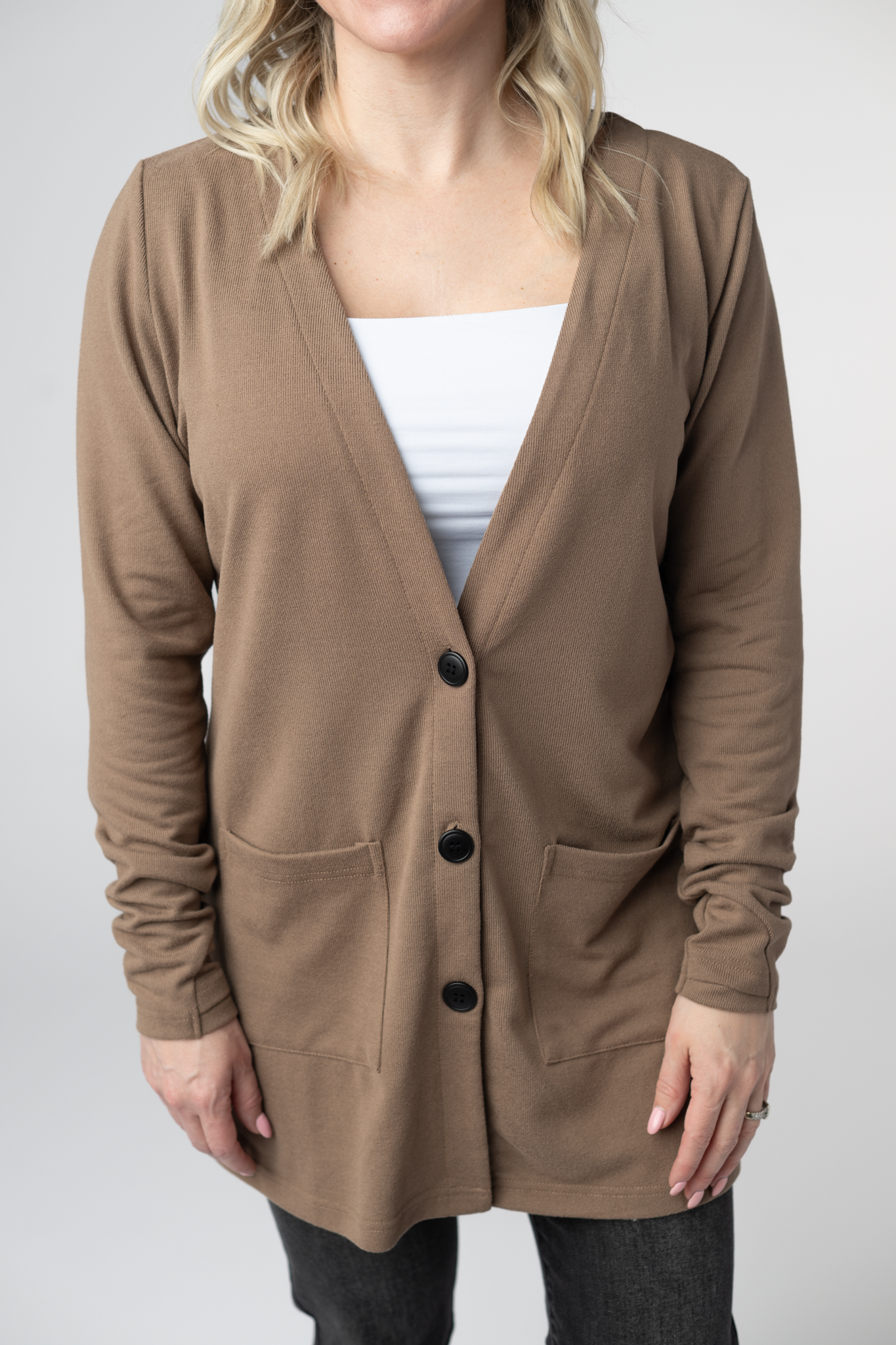 PREBOOK Cori Cardigan - Mocha