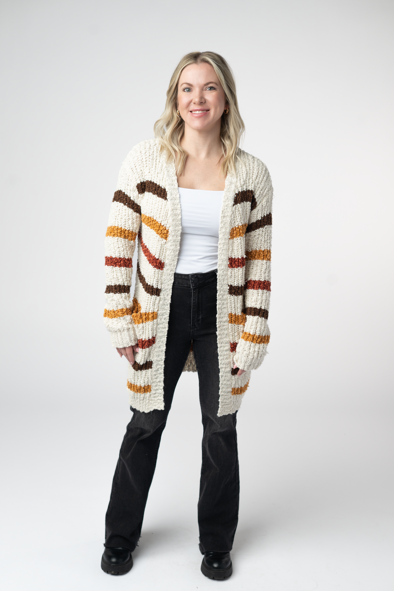 PREBOOK Fall Striped Cardigan