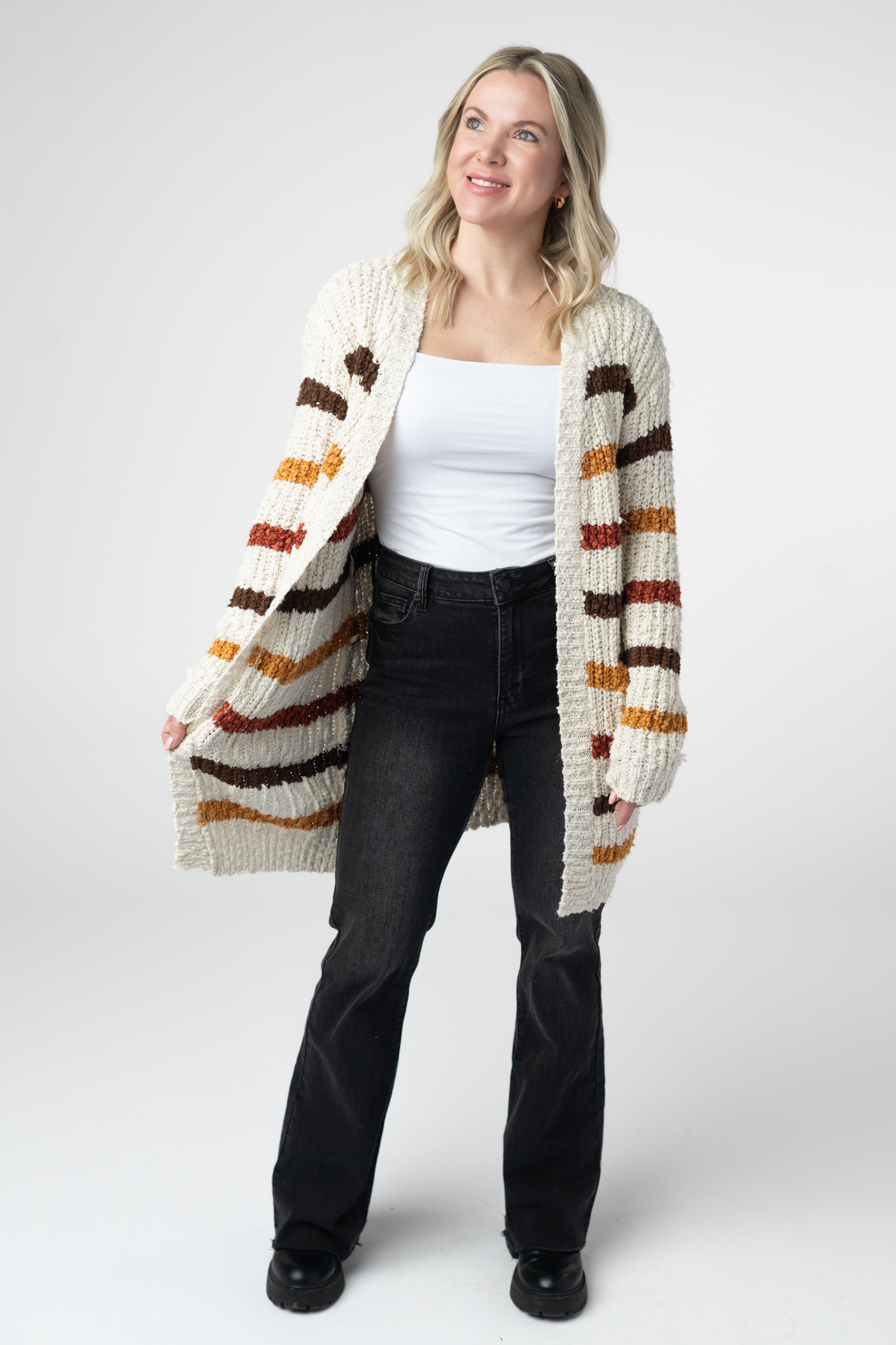 PREBOOK Fall Striped Cardigan