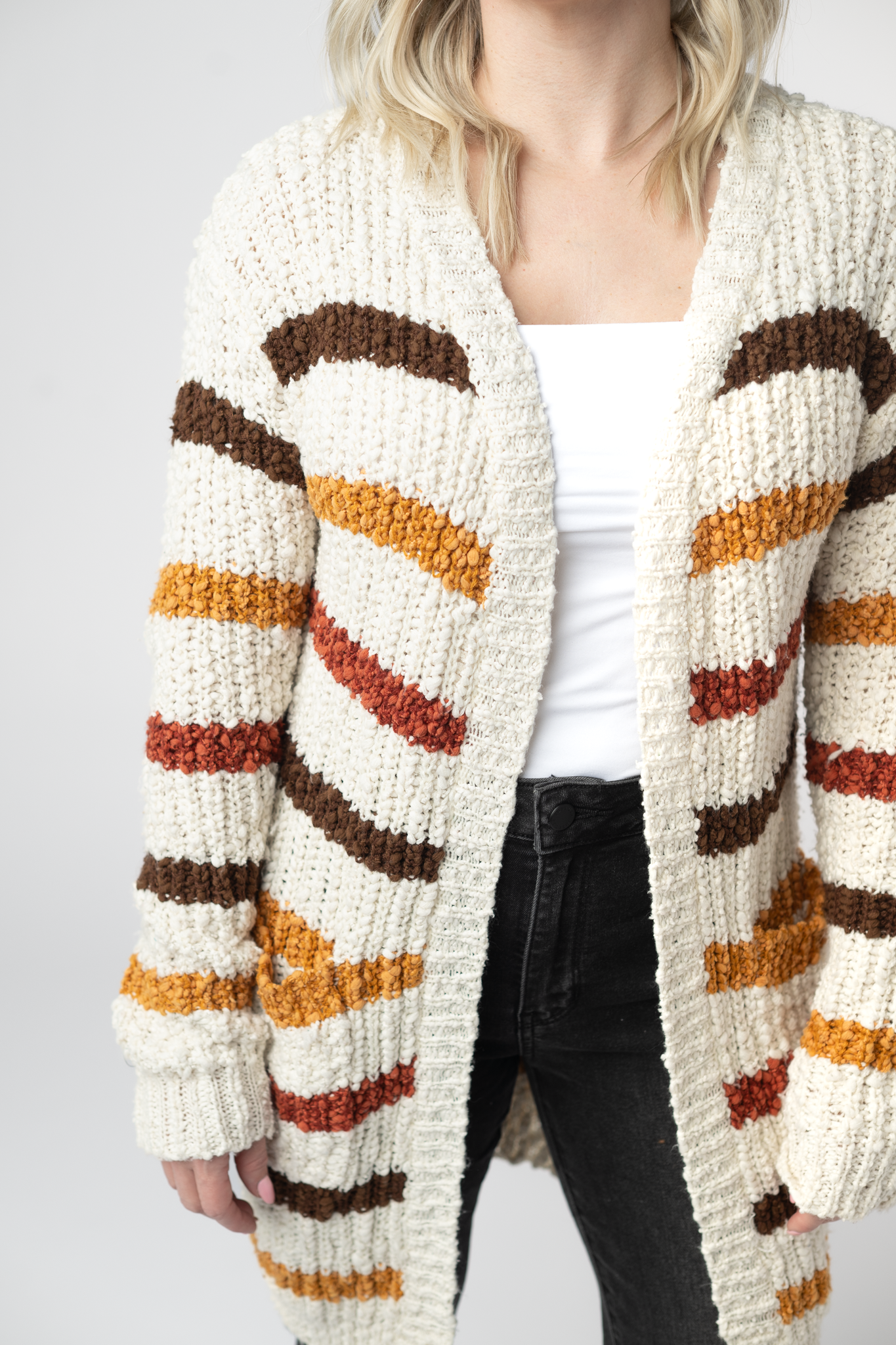 PREBOOK Fall Striped Cardigan
