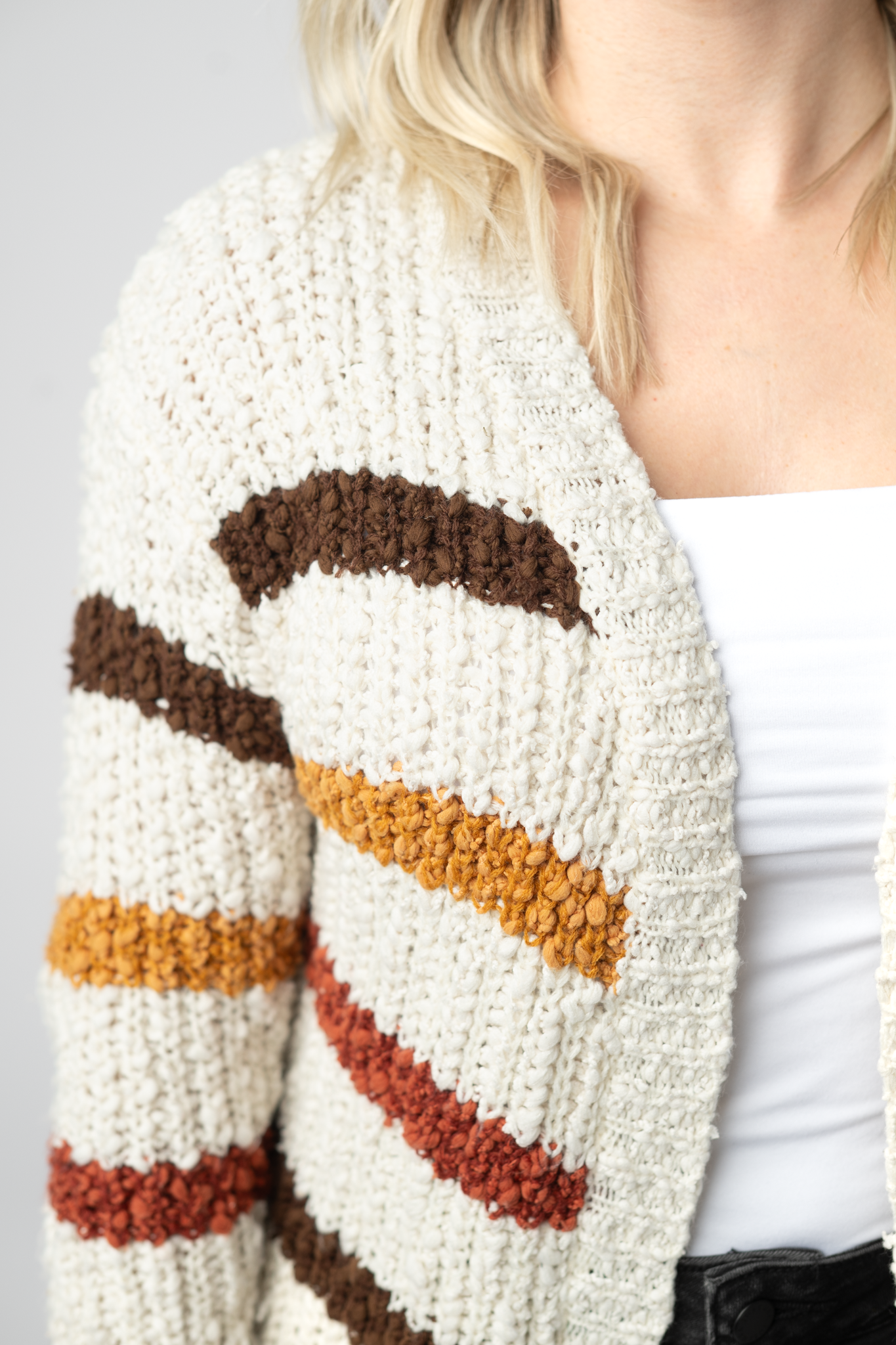 PREBOOK Fall Striped Cardigan