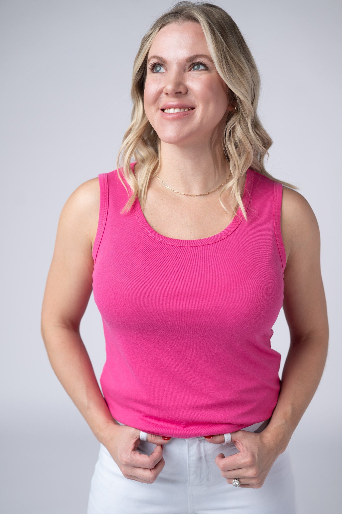 Ava Tank - Hot Pink