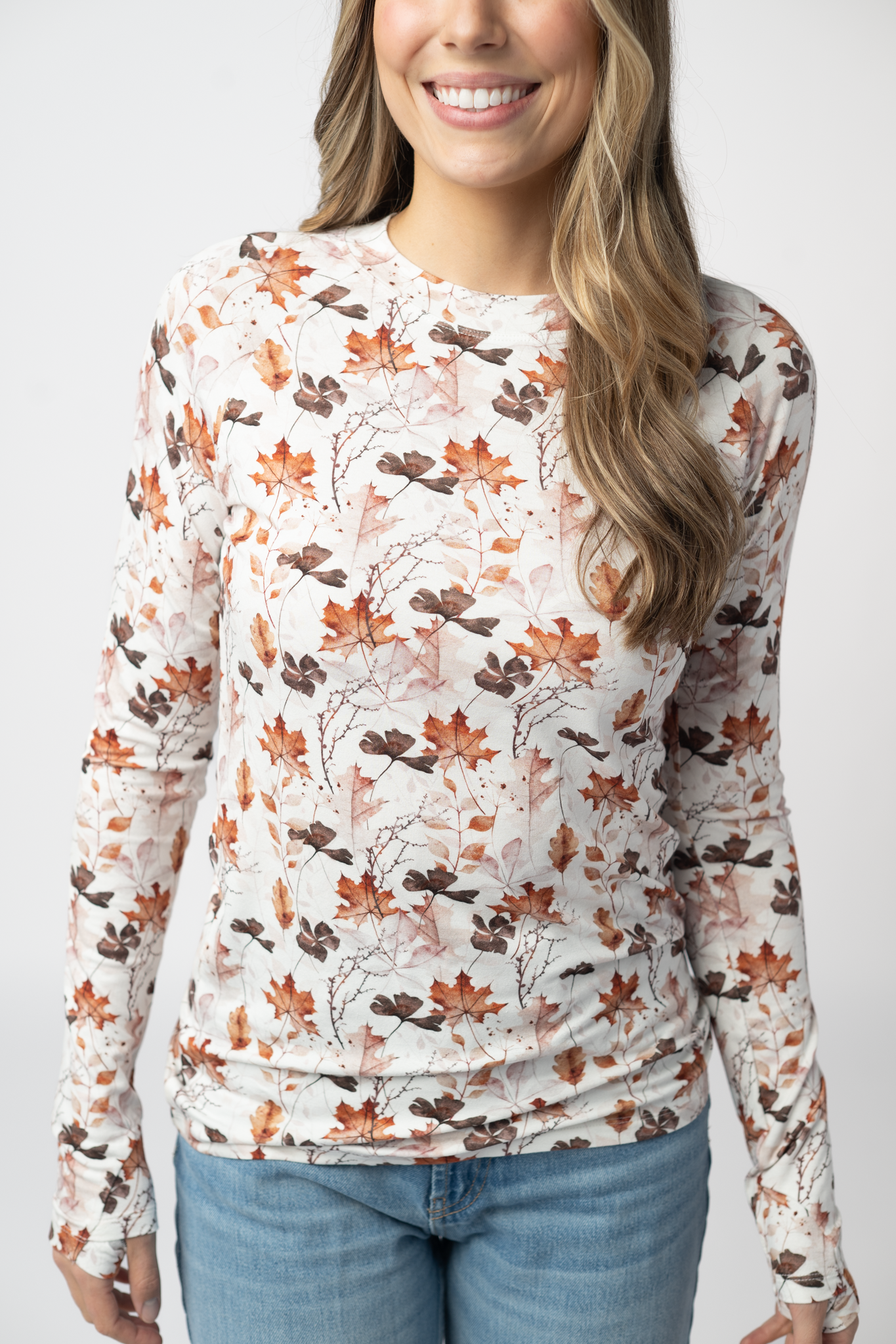PREBOOK Blair Long Sleeve Top - Fall Foliage
