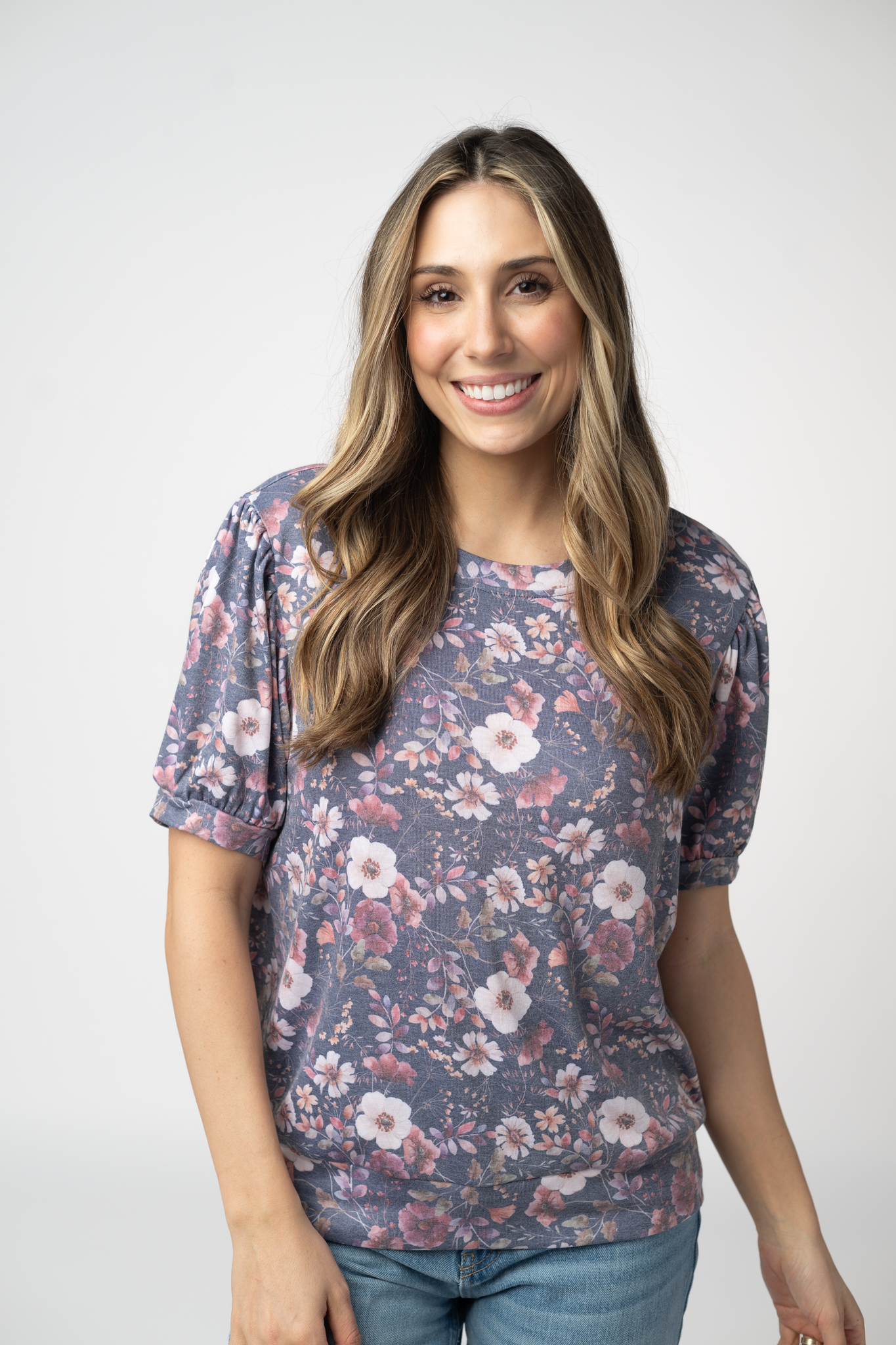 PREBOOK Katie Cozy Top - Blushwood Floral
