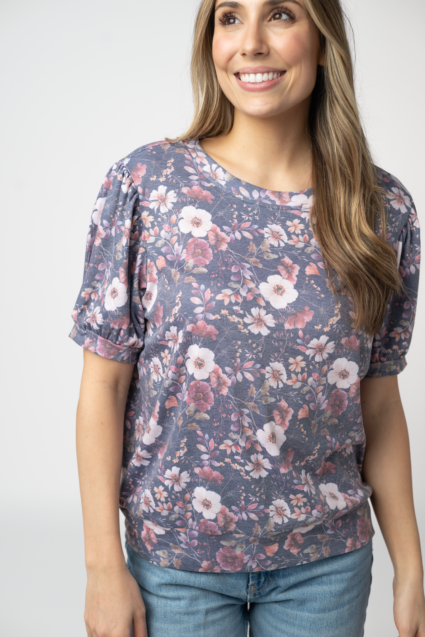 PREBOOK Katie Cozy Top - Blushwood Floral