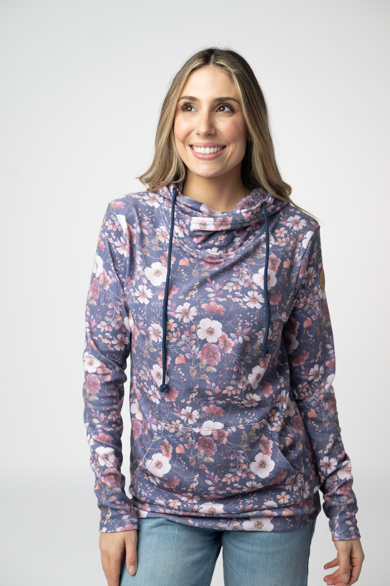 PREBOOK Ashley Hoodie - Blushwood Floral