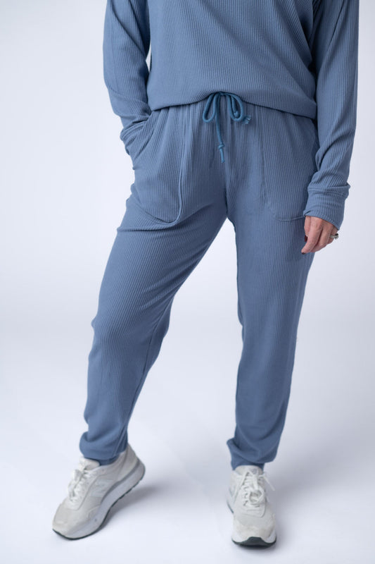 CORRINE JOGGERS - DENIM