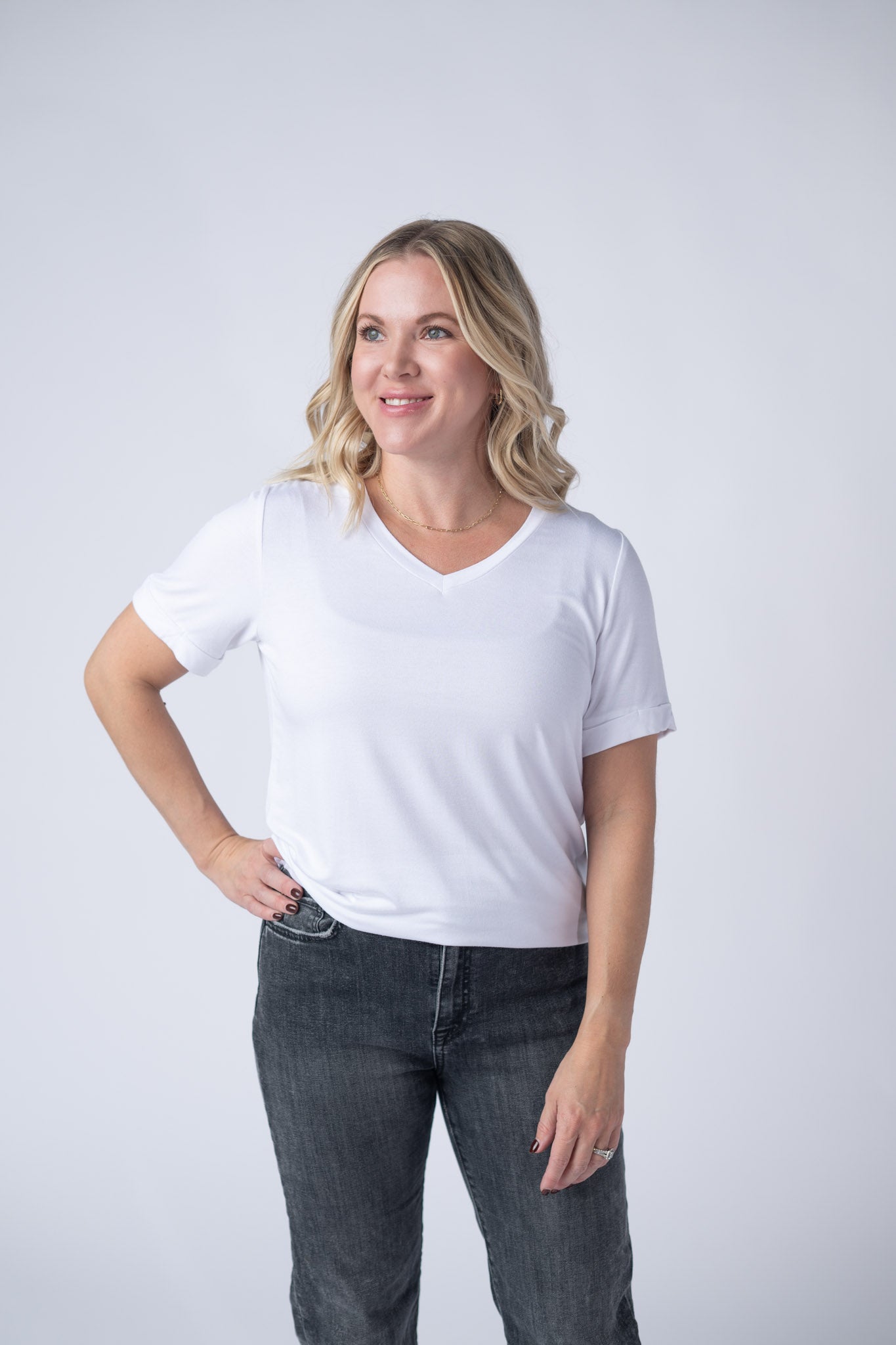 SOPHIE TEE - WHITE