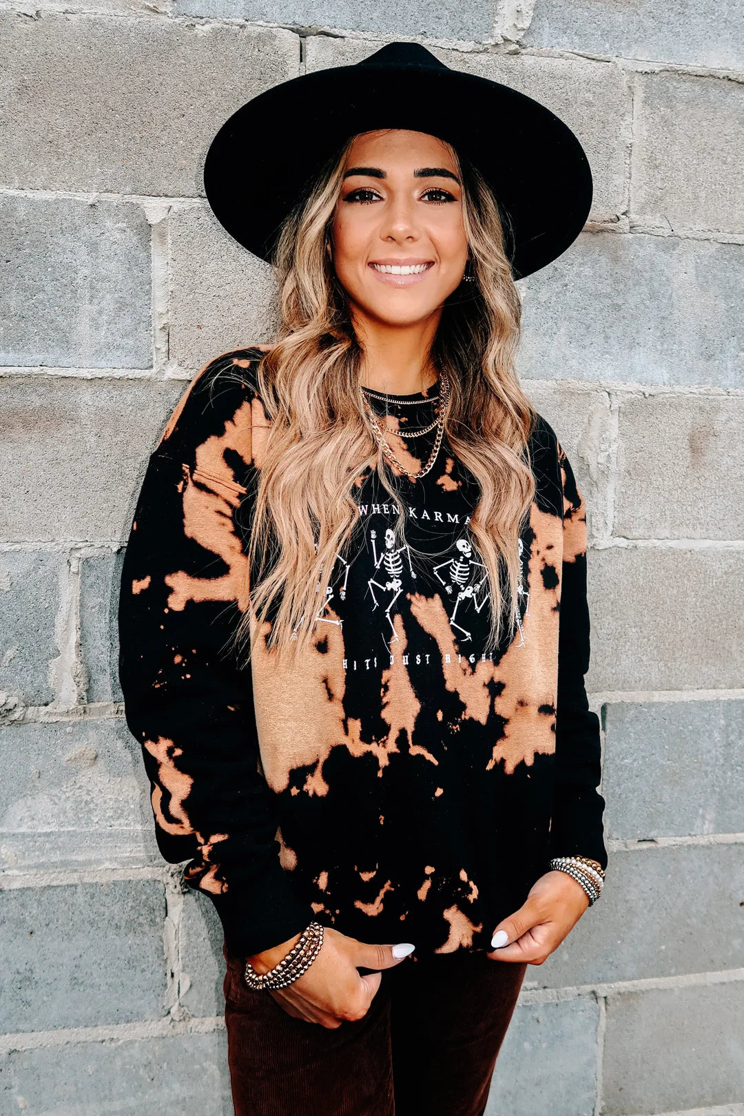 *PREORDER* WHEN THE KARMA HITS BOMBA SWEATSHIRT