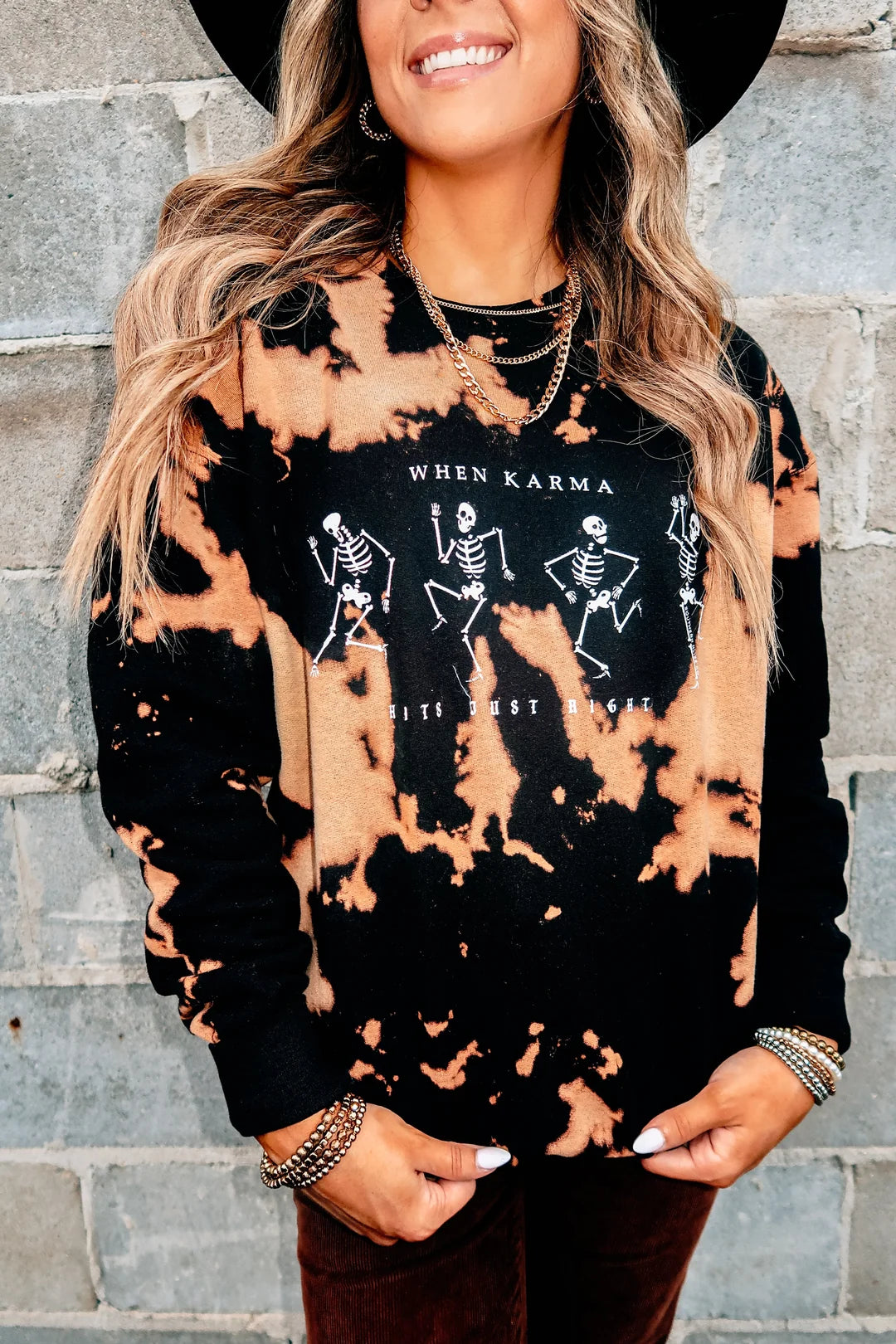 *PREORDER* WHEN THE KARMA HITS BOMBA SWEATSHIRT