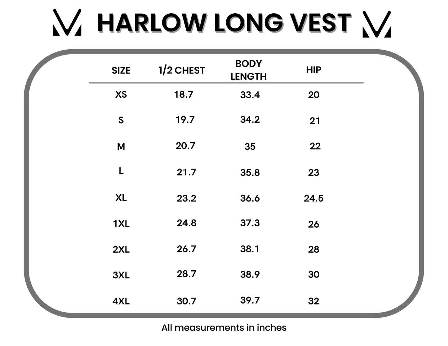 PREBOOK Harlow Long Vest - Brown