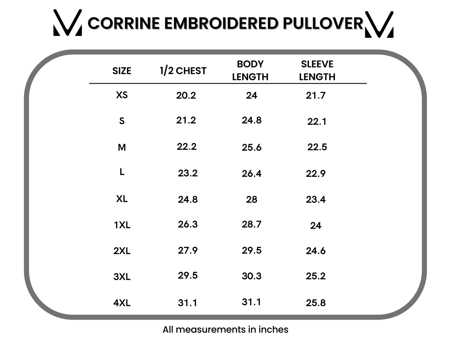 Corrine Embroidered Pullover Top - 1776