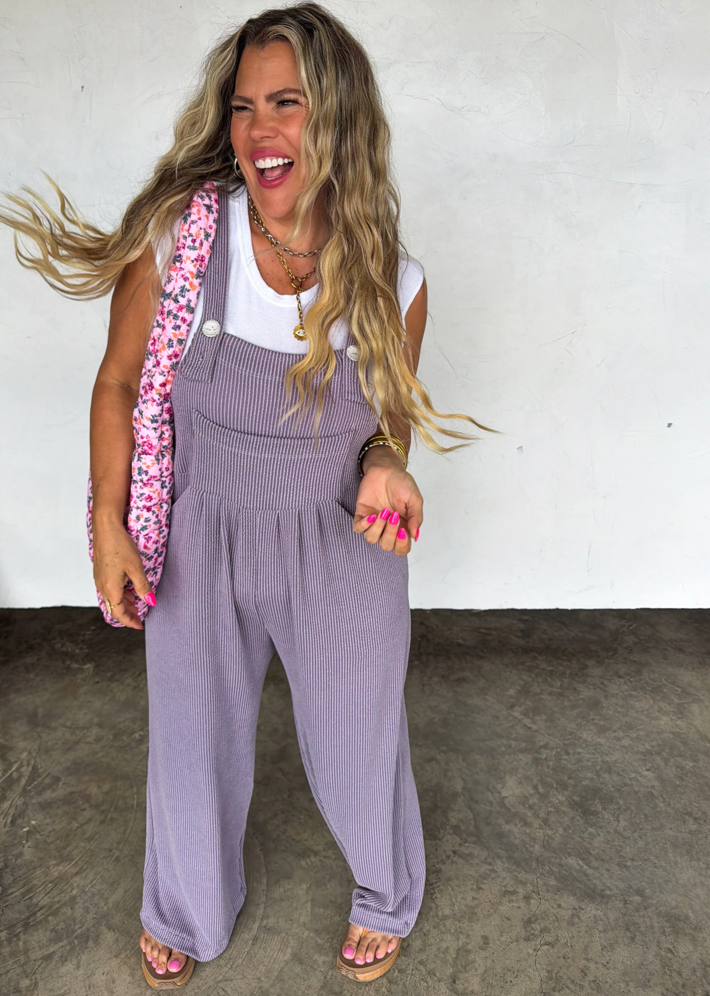 *PREORDER* SPRING  KARLI BOHO OVERALLS - TWO COLORS