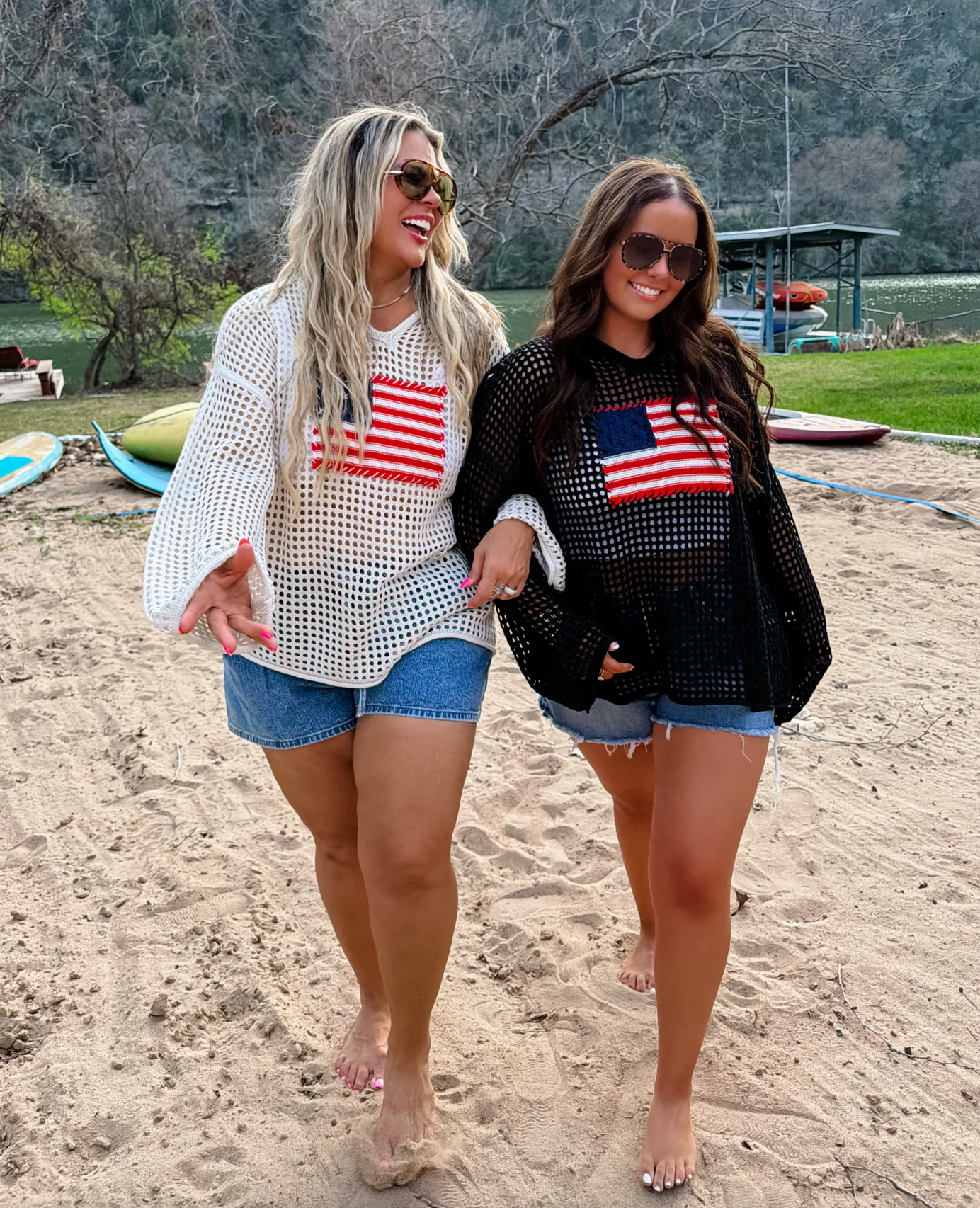 *PREORDER* FREEDOM FLAG PATCH HOODED PULLOVER - FOUR COLORS