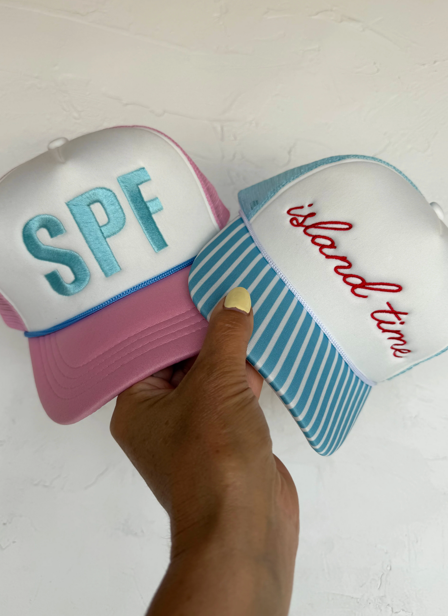 *PREORDER* SUMMER VIBES TRUCKER HATS - TWO COLORS