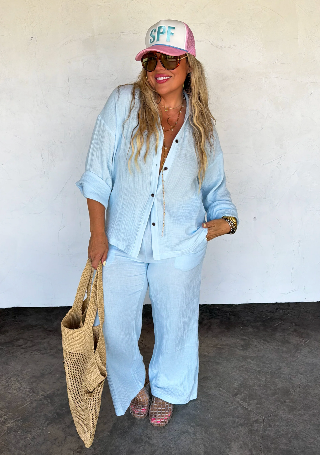 *PREORDER* COASTAL BREEZE GAUZE SET - THREE COLORS