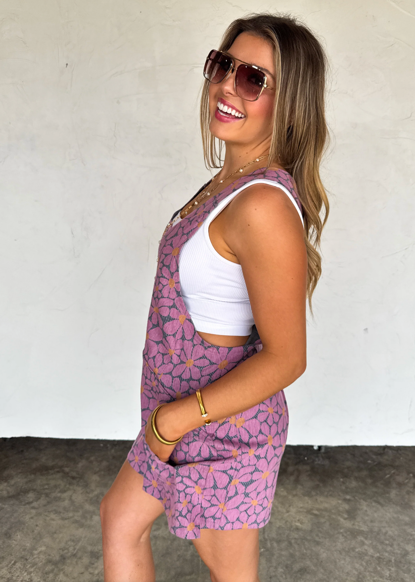 *PREORDER* DENIM DAISIES- BEACH PLEASE ROMPER