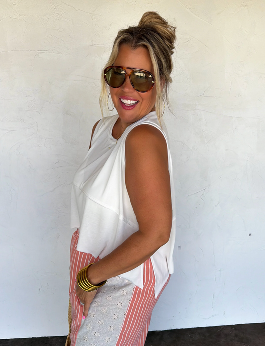 *PREORDER* THE AIRY MODAL TANK - TWO COLORS