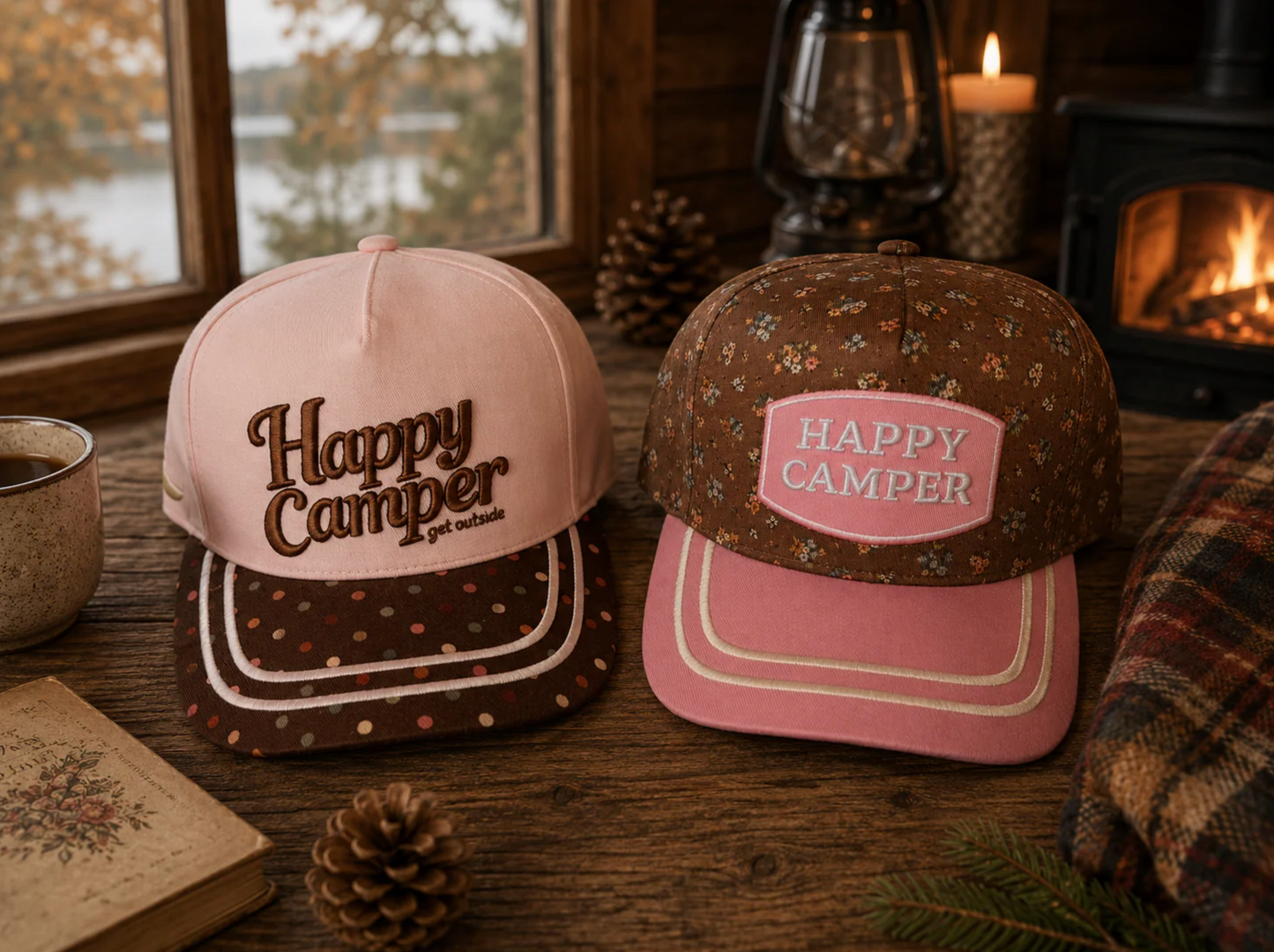 *PREORDER* HAPPY CAMPER TRUCKER HATS