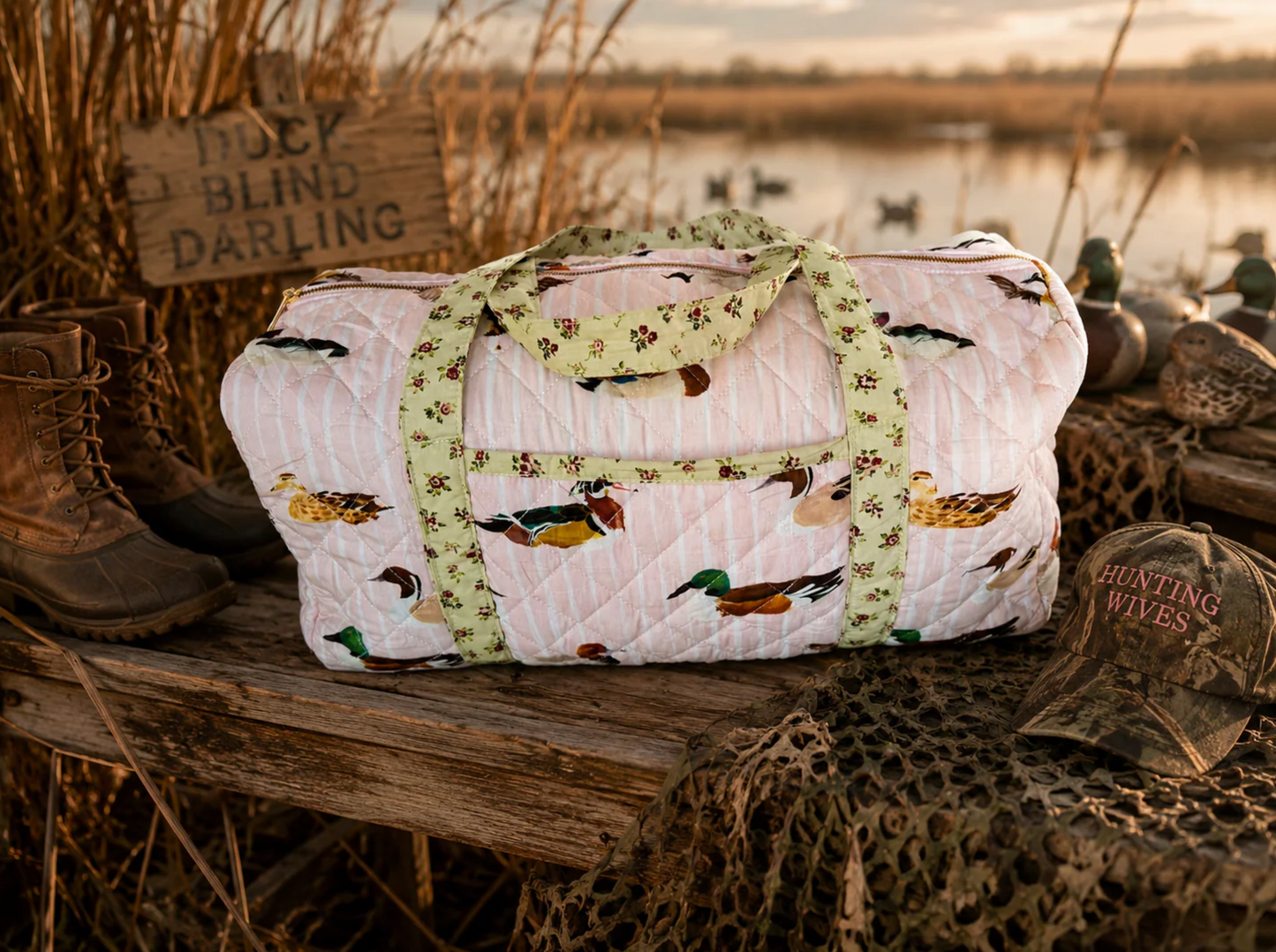 *PREORDER* DUCK BLIND DARLING WEEKENDER BAG - TWO COLORS