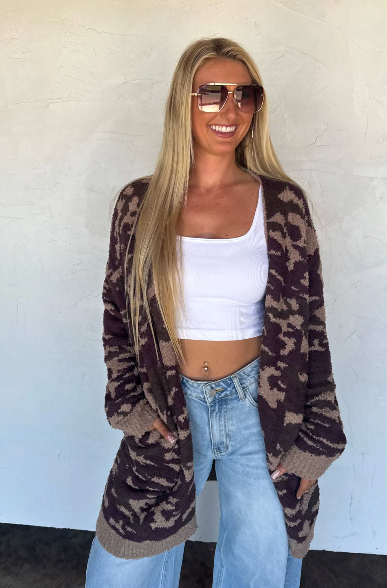 *PREORDER* CAMO CLOUD CARDIGAN