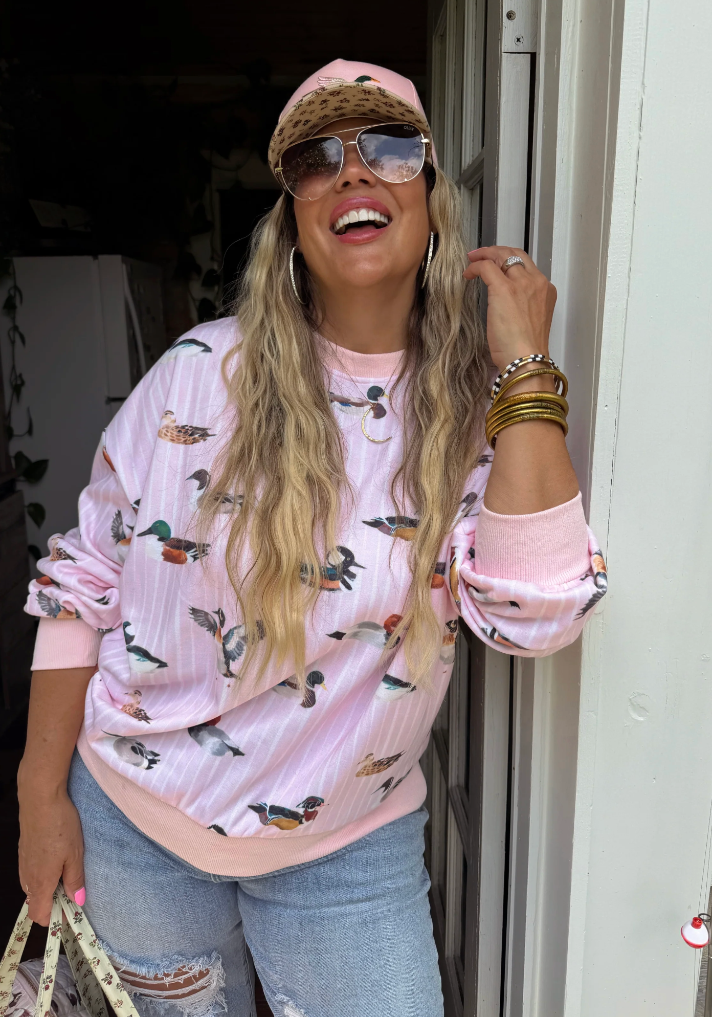 *PREORDER* PINK DUCK PULLOVER