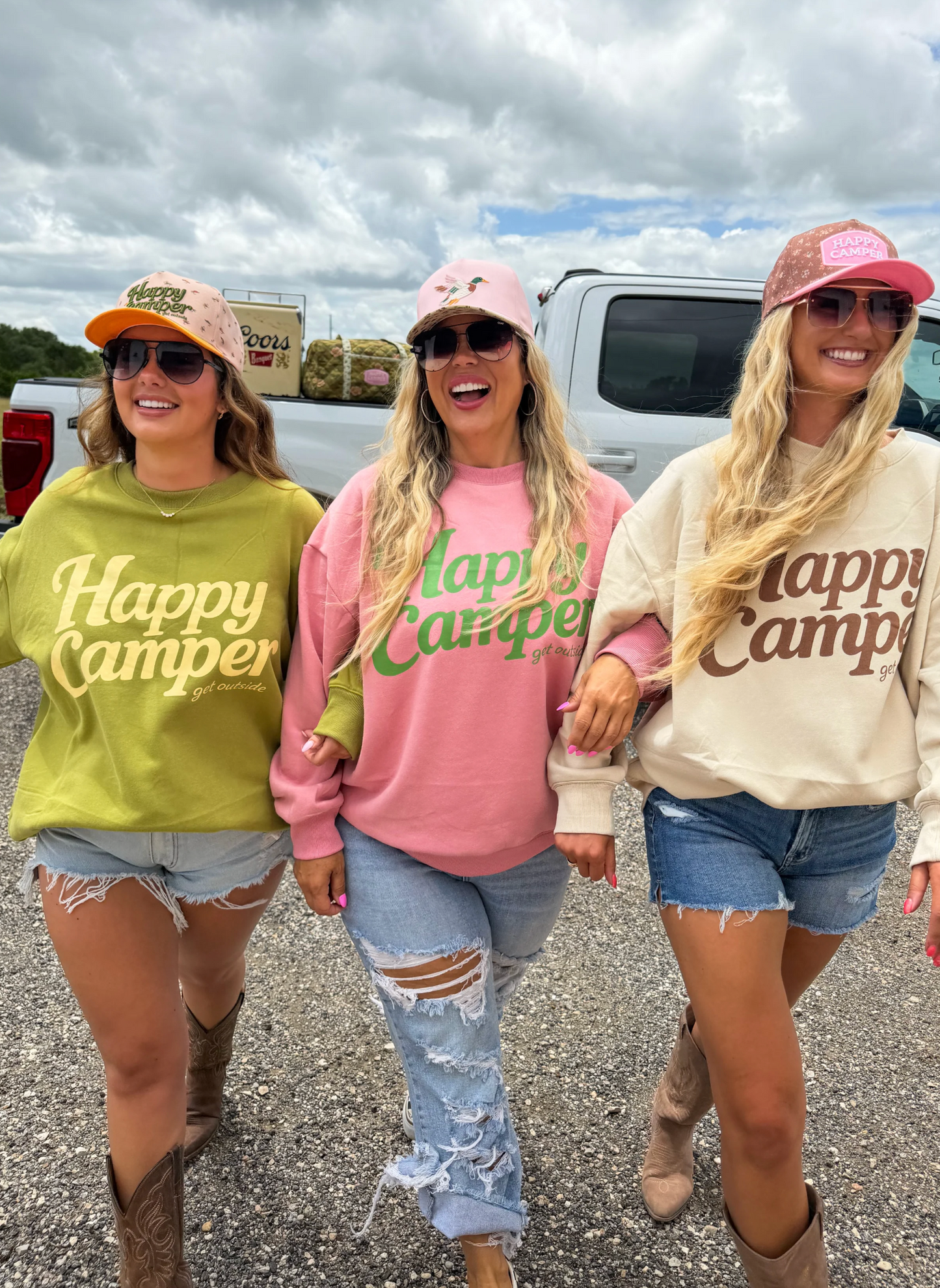 *PREORDER* HAPPY CAMPER PULLOVER - THREE COLORS