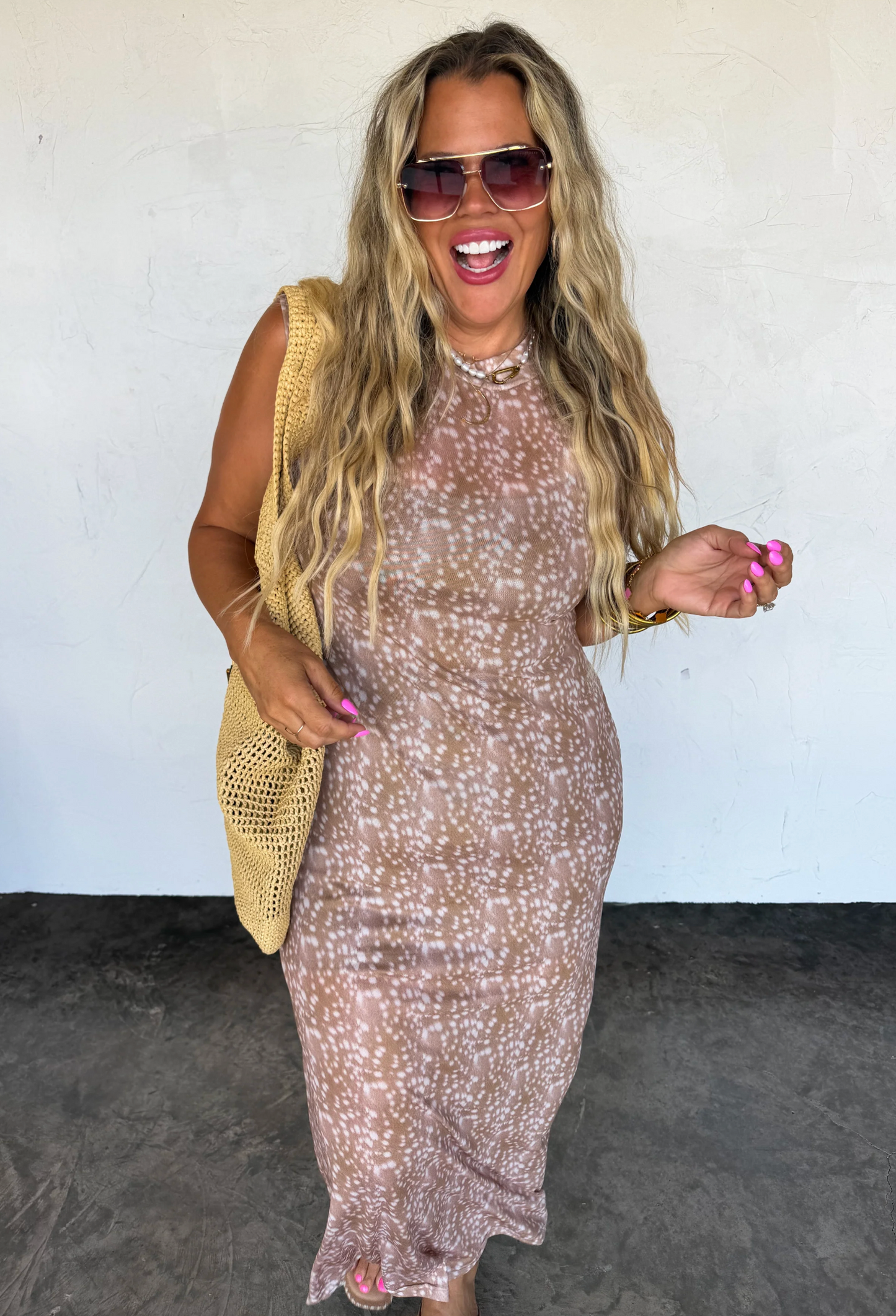 *PREORDER* THE EVERYWHERE MESH DRESS - TWO COLORS