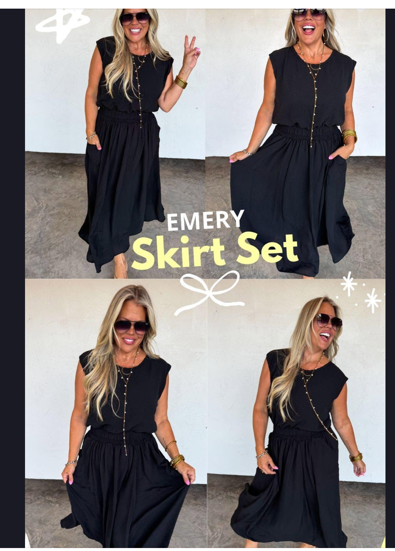*PREORDER* EMERY SKIRT SET