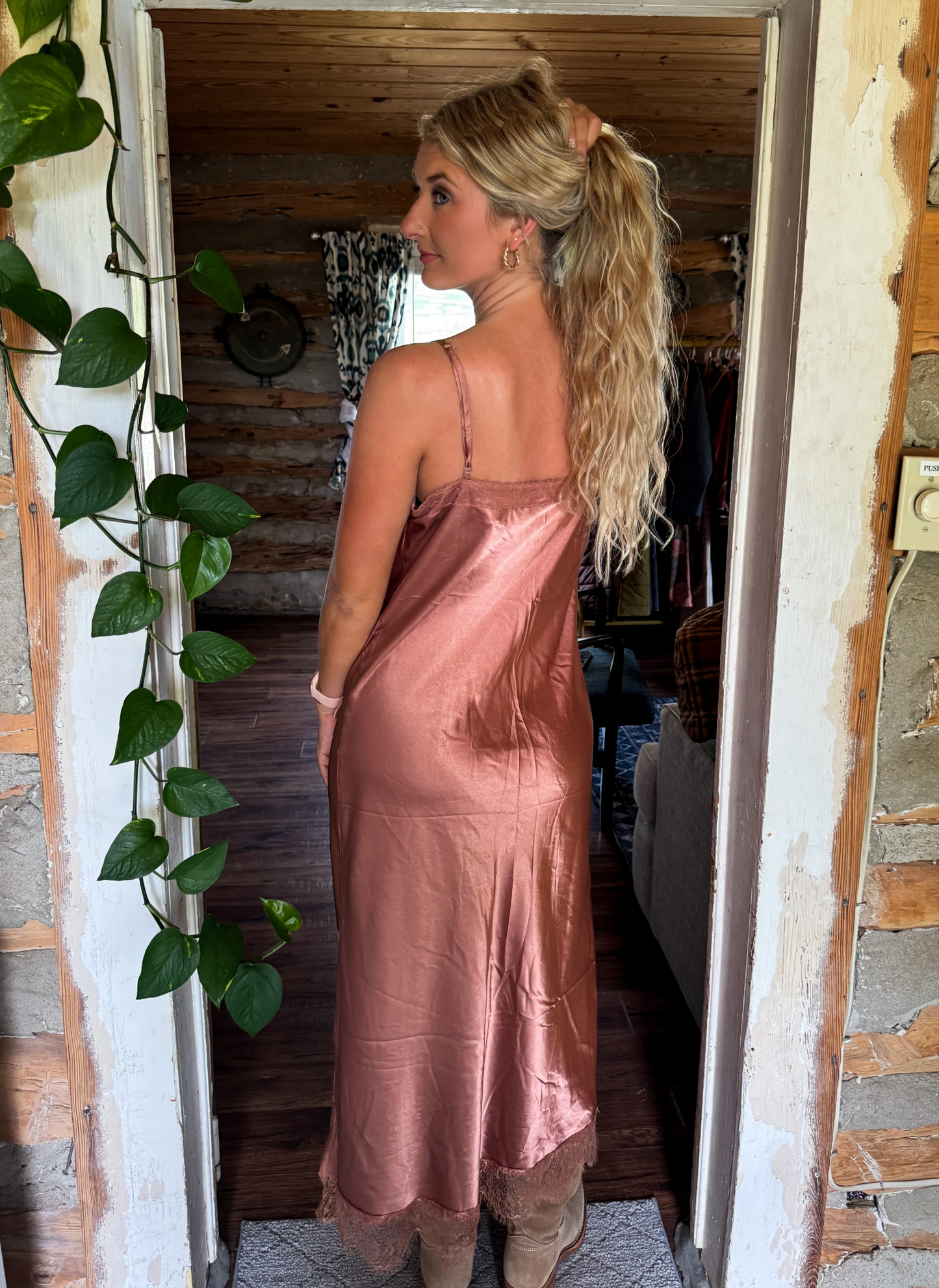 *PREORDER* SLIP CAMI DRESS - TWO COLORS