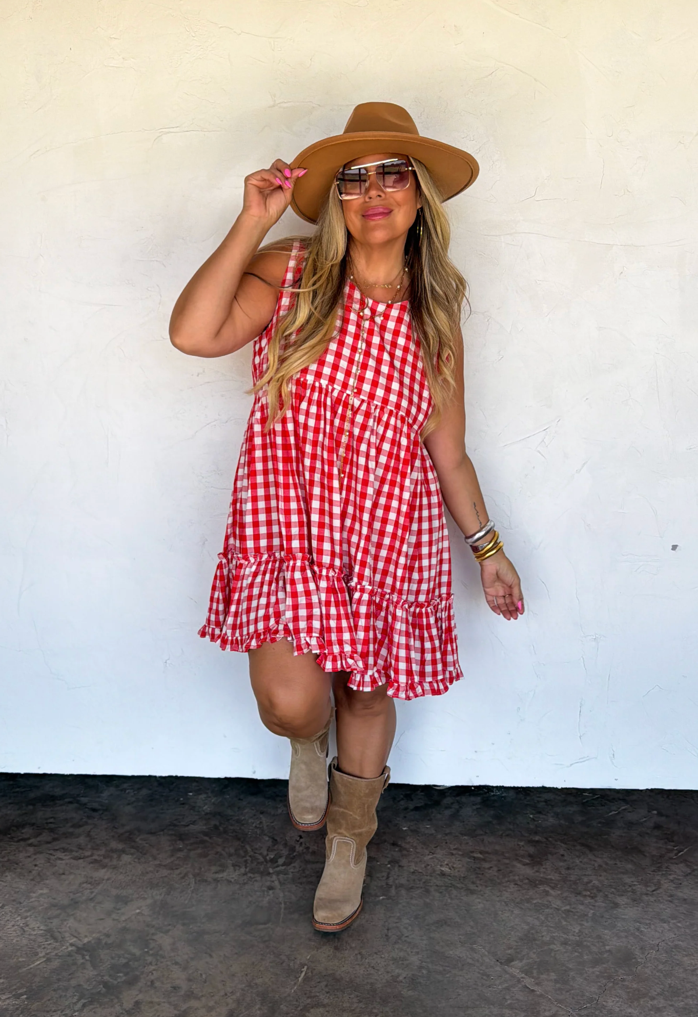 *PREORDER* AUTUMN RUFFLE DRESS - TWO COLORS