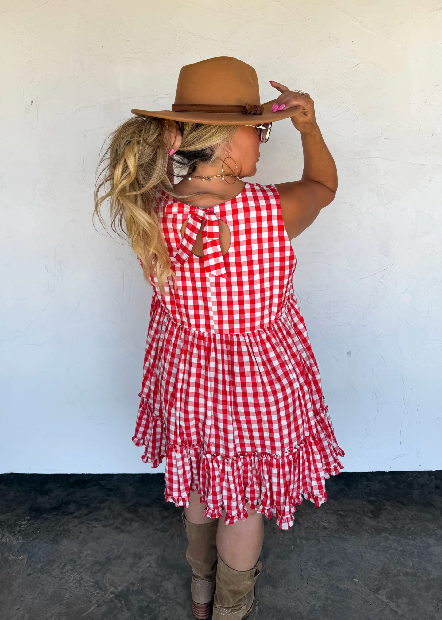 *PREORDER* AUTUMN RUFFLE DRESS - TWO COLORS