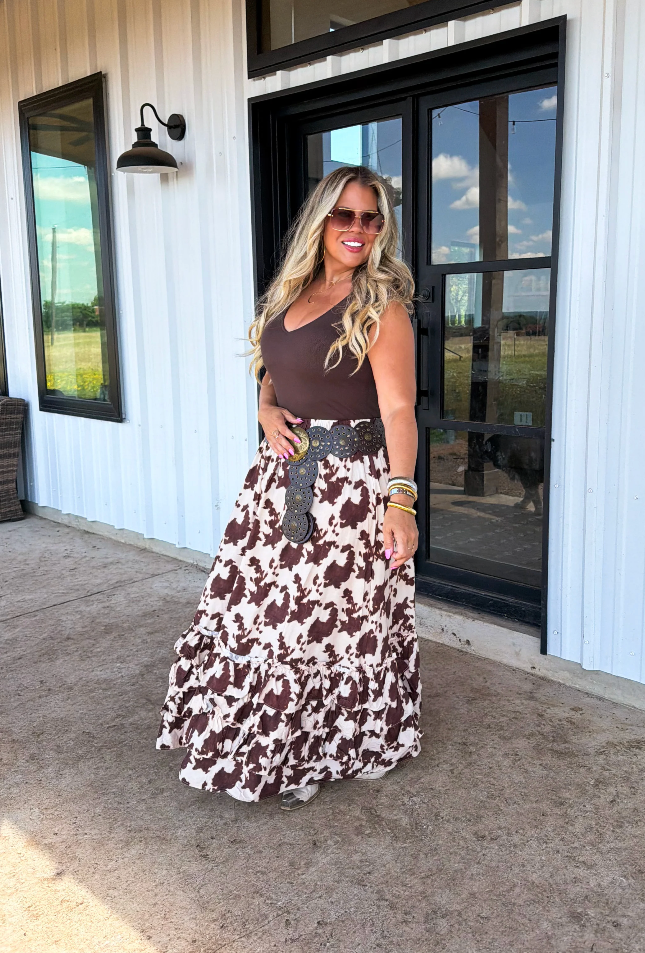 *PREORDER* WANDER WEST MAXI SKIRT - TWO COLORS